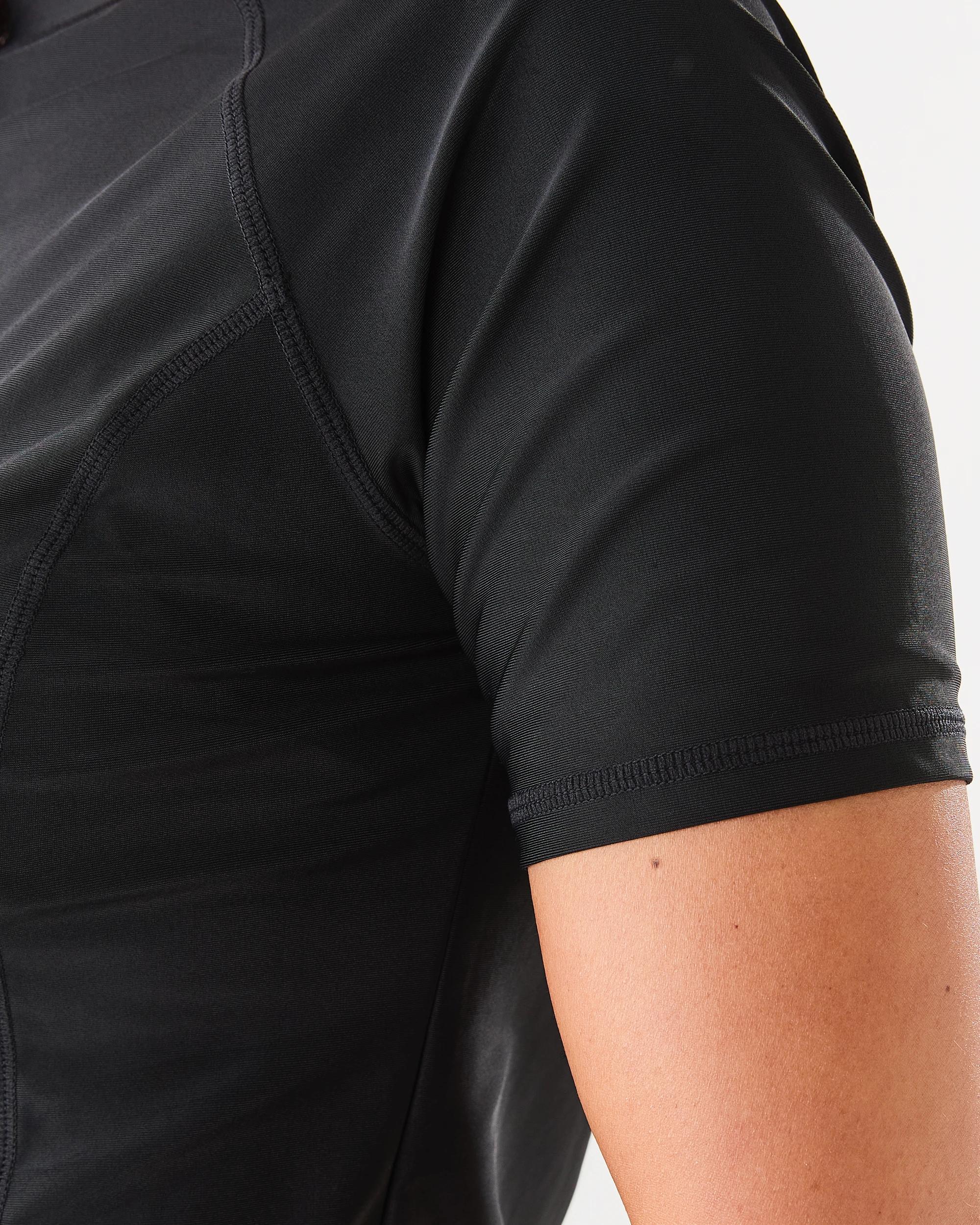 5 Short Sleeve Rash Vest Black, 5 of 7