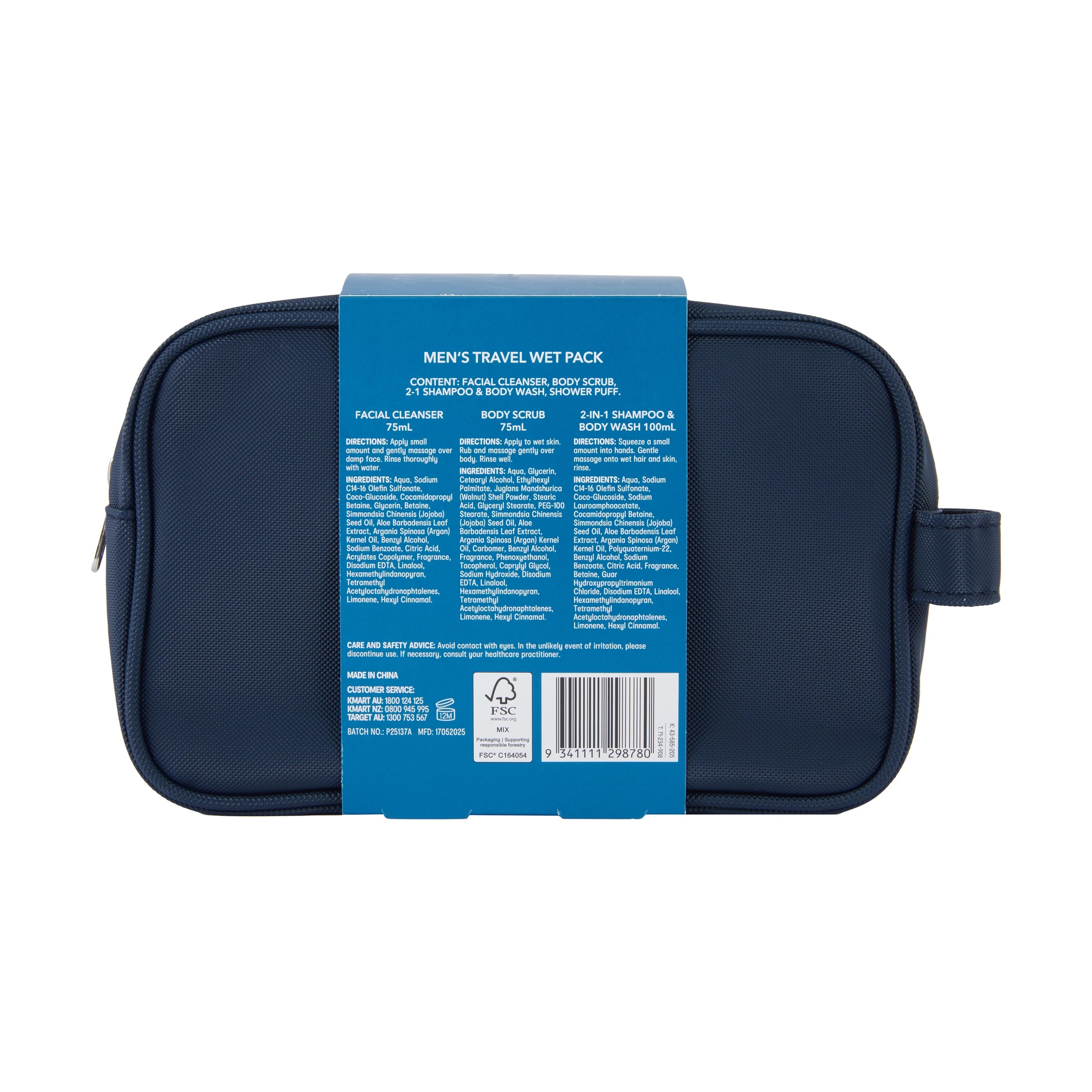 9 Groomsmith Men's Travel Wet Pack, 9 of 9