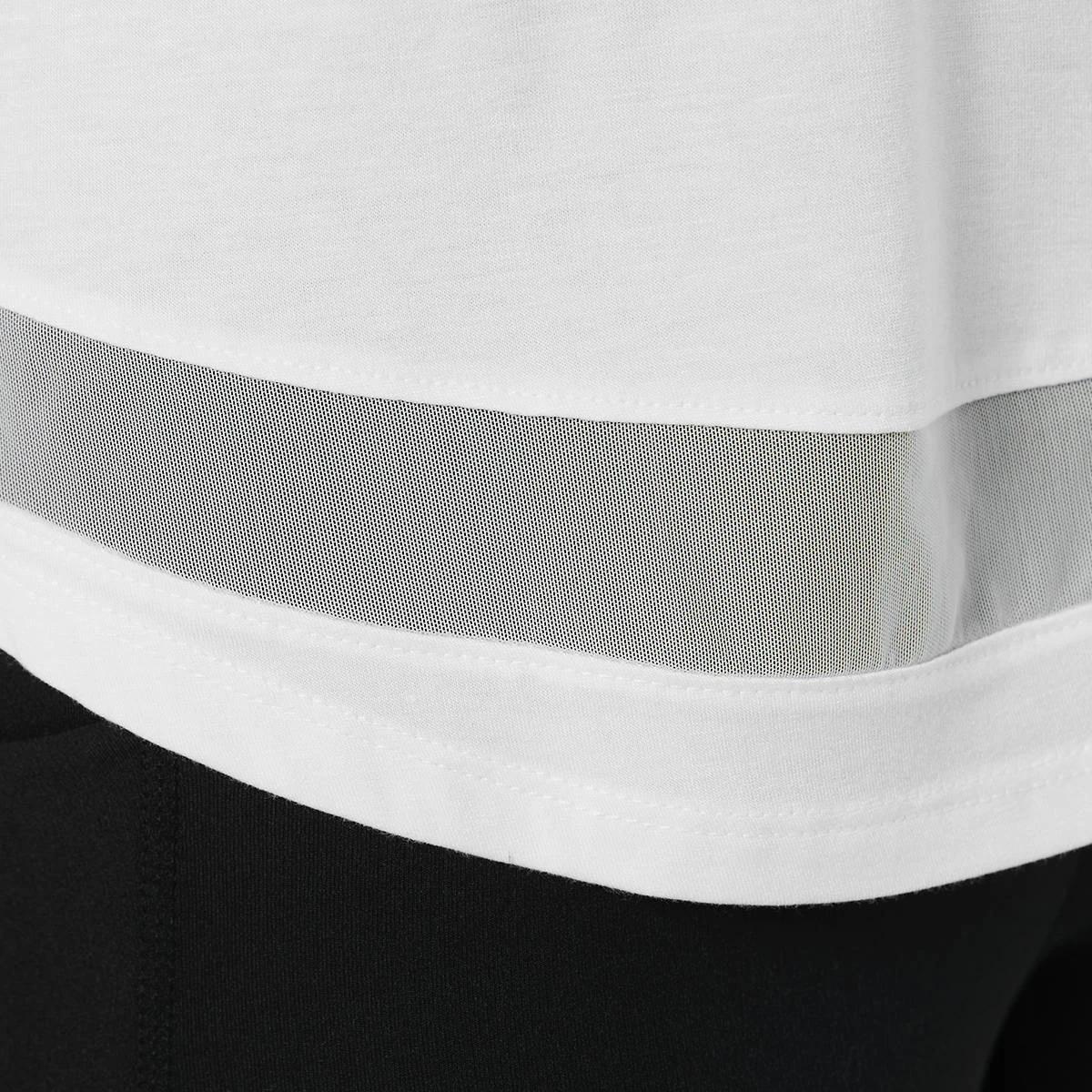 5 Active Womens Short Sleeve Mesh T-shirt WHITE, 5 of 5