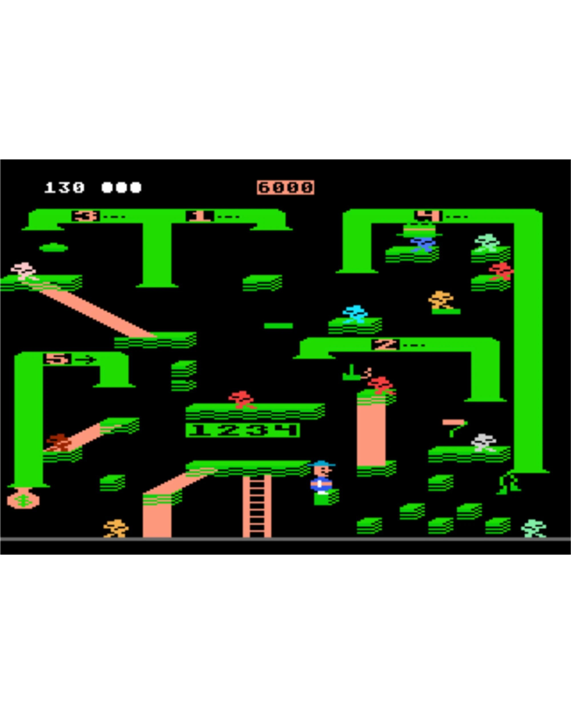 7 Atari Bounty BOB Strikes Back 7800, 7 of 7