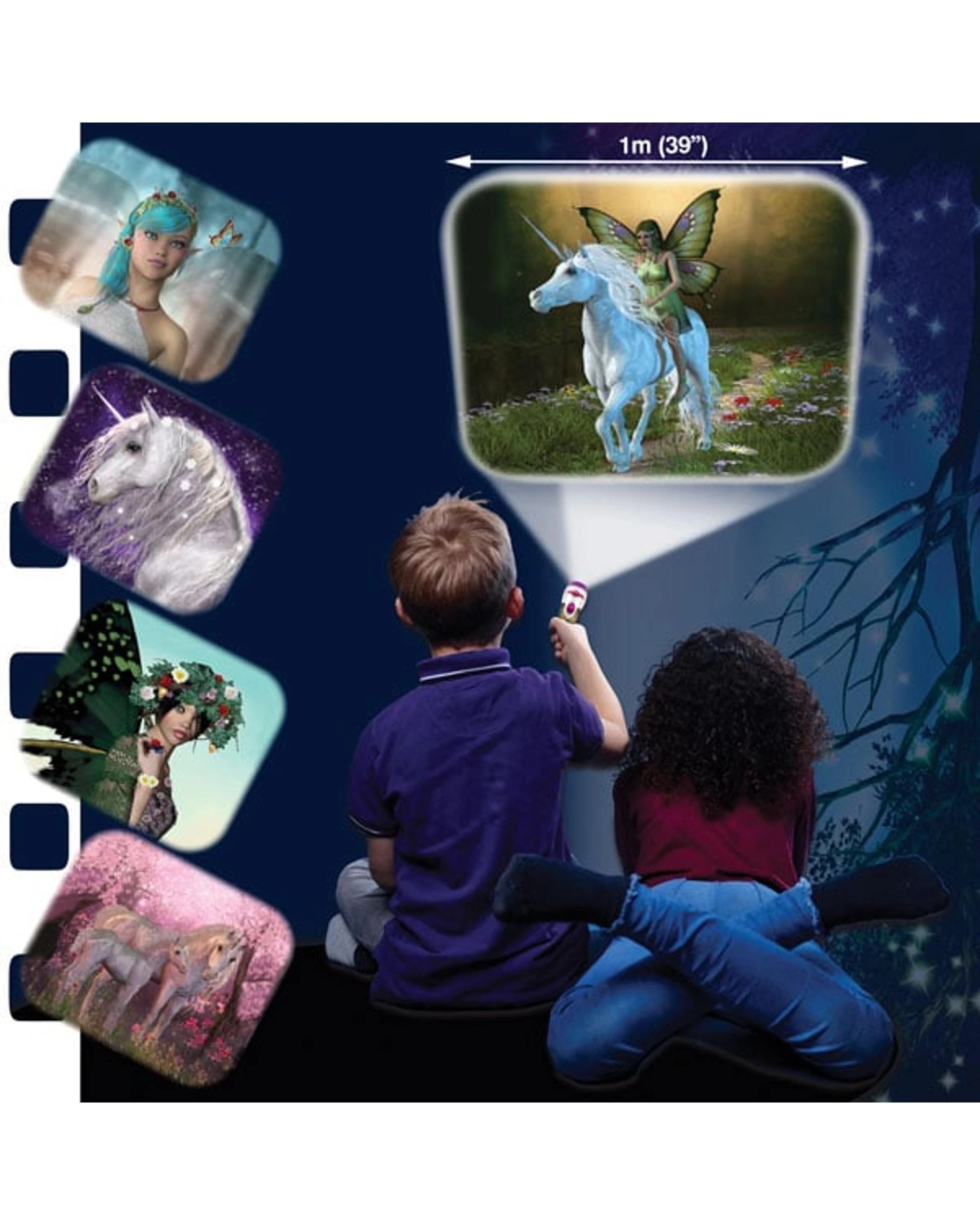 2 Brainstorm Fairy and Unicorn Torch and Projector, 2 of 10