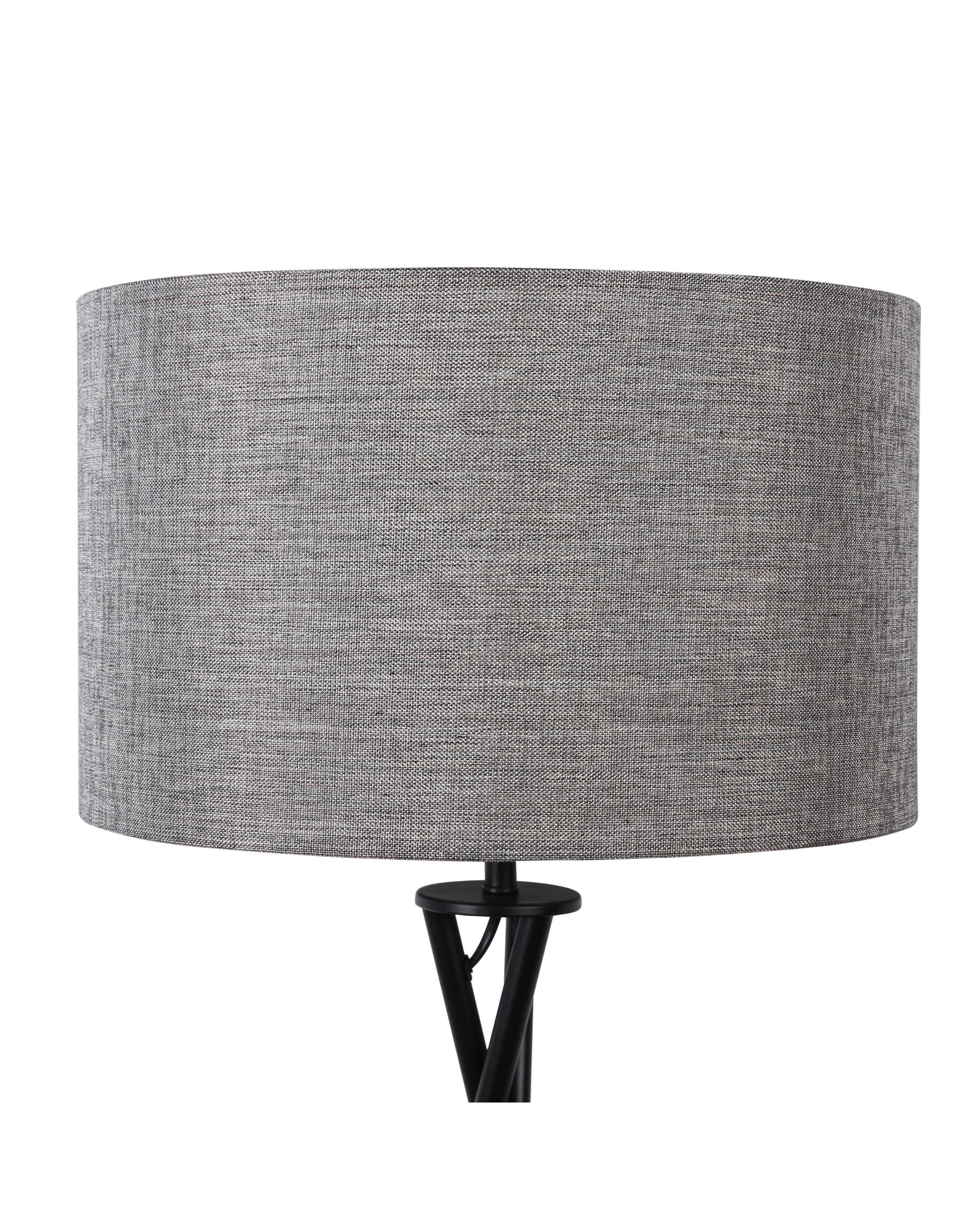 5 Sherwood Lighting Art Deco Tripod Floor Lamp - Grey, 5 of 7