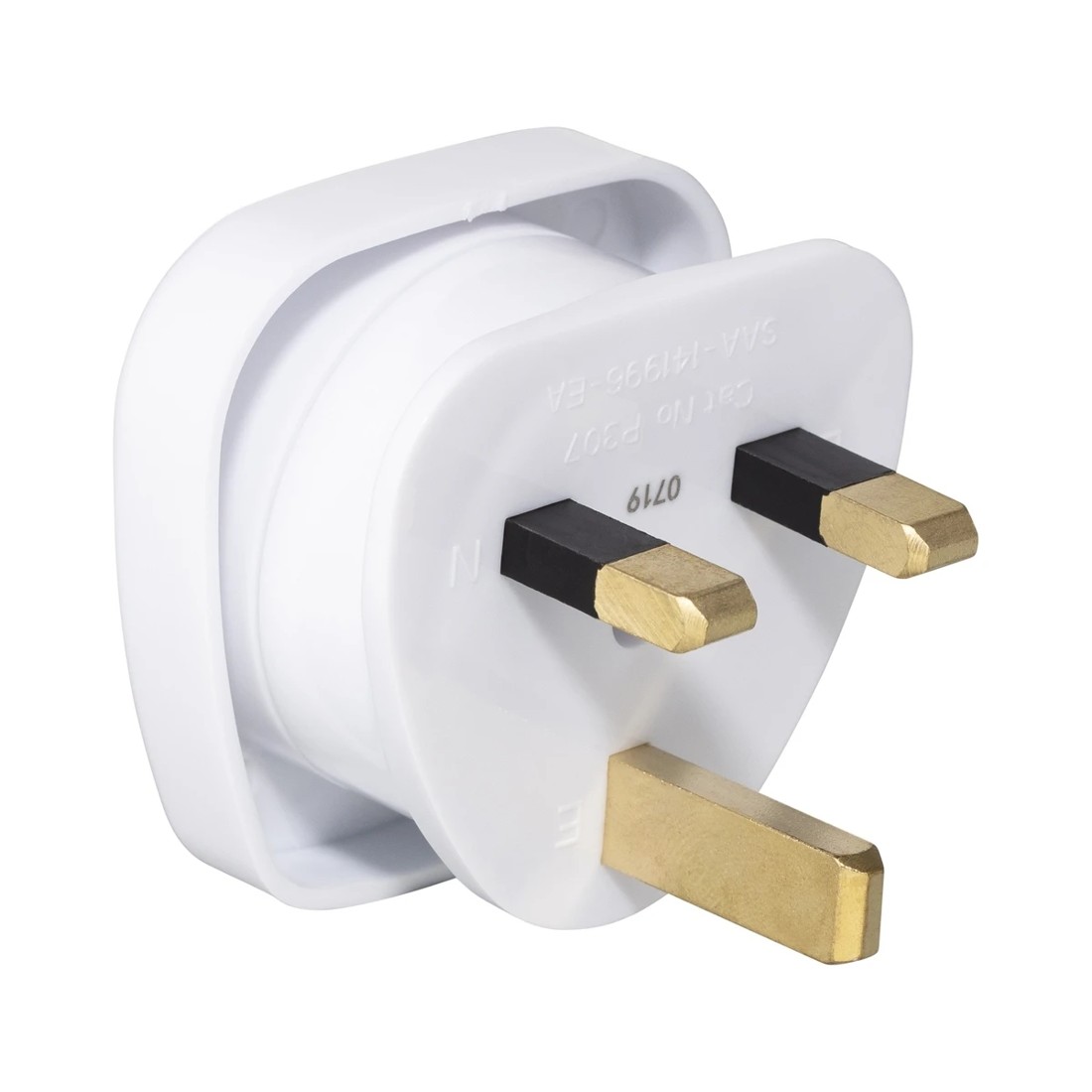 3 Adaptor - AU/NZ Plug to UK Socket - Triple Flat Pins, 3 of 3