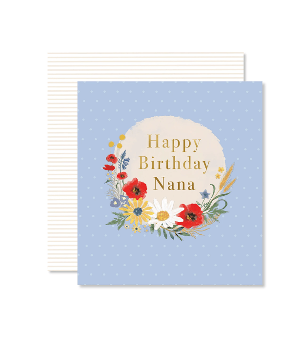 Hallmark Birthday Card for Nana - Floral