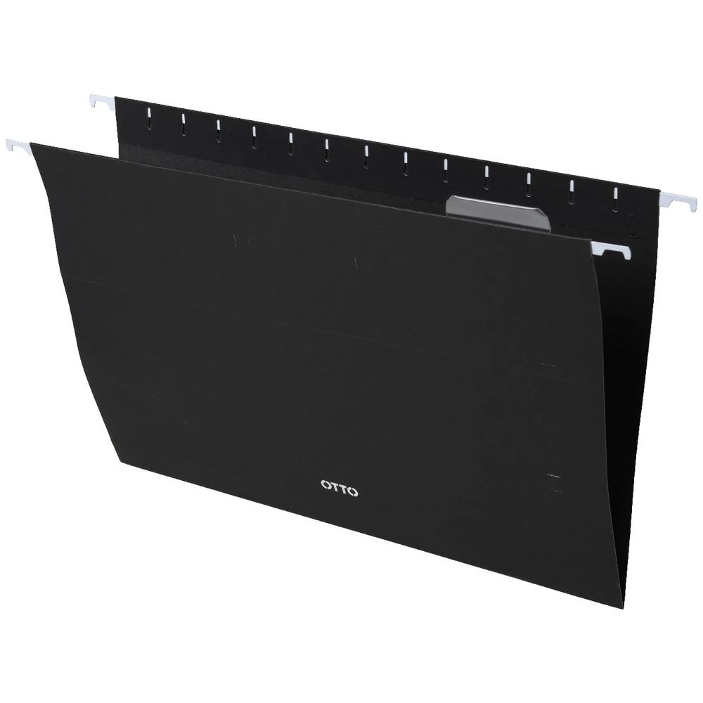 3 Otto Foolscap Suspension Files Black 10 Pack, 3 of 3