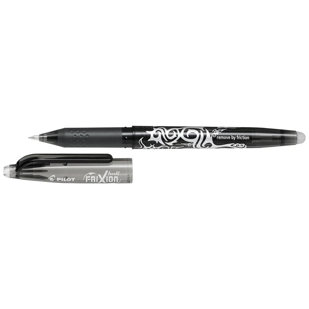 1 PILOT Frixion Ball Erasable Gel Pen 0.5mm Black, 1 of 3