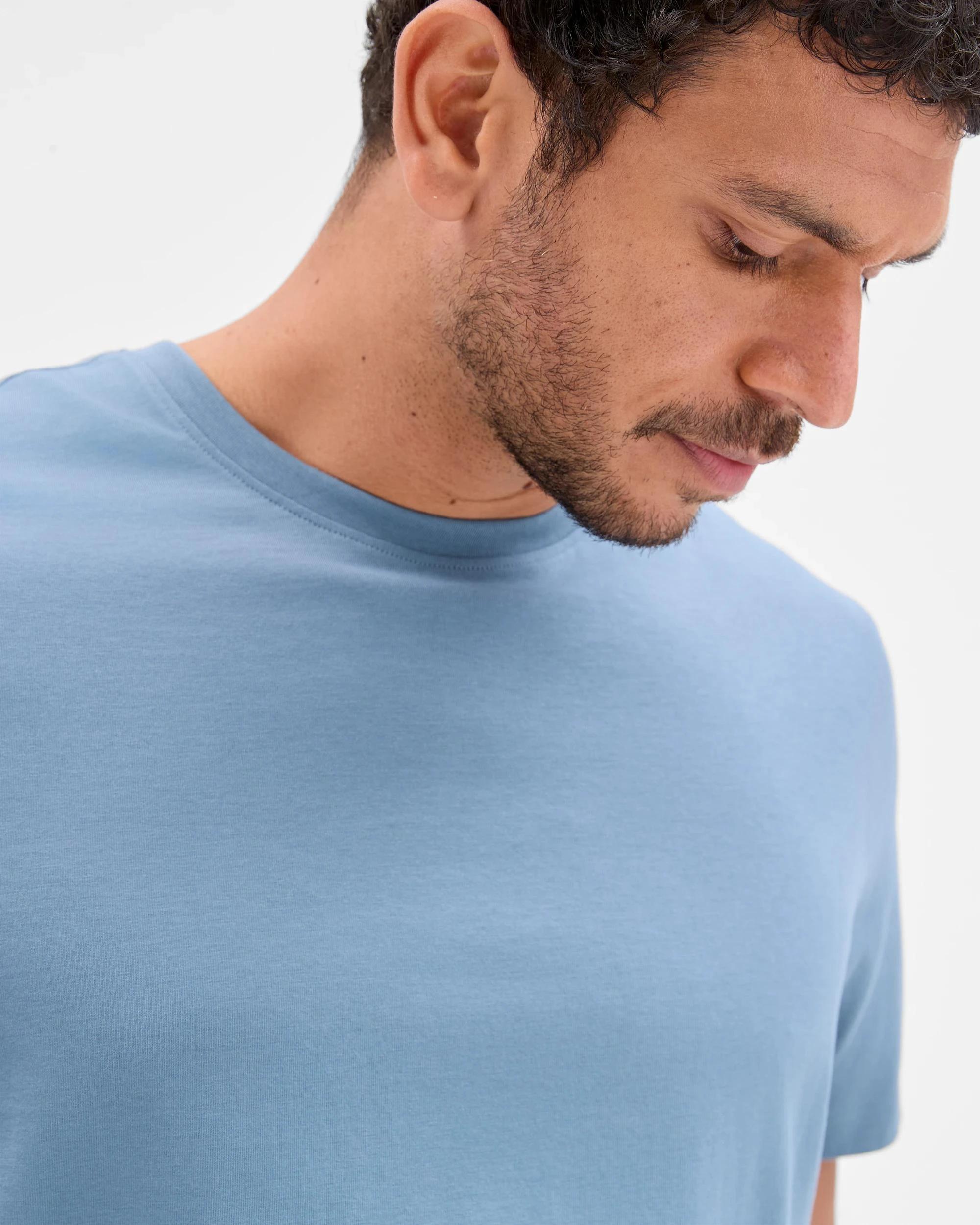 5 Target Australian Cotton T-Shirt BLUE STONE, 5 of 5