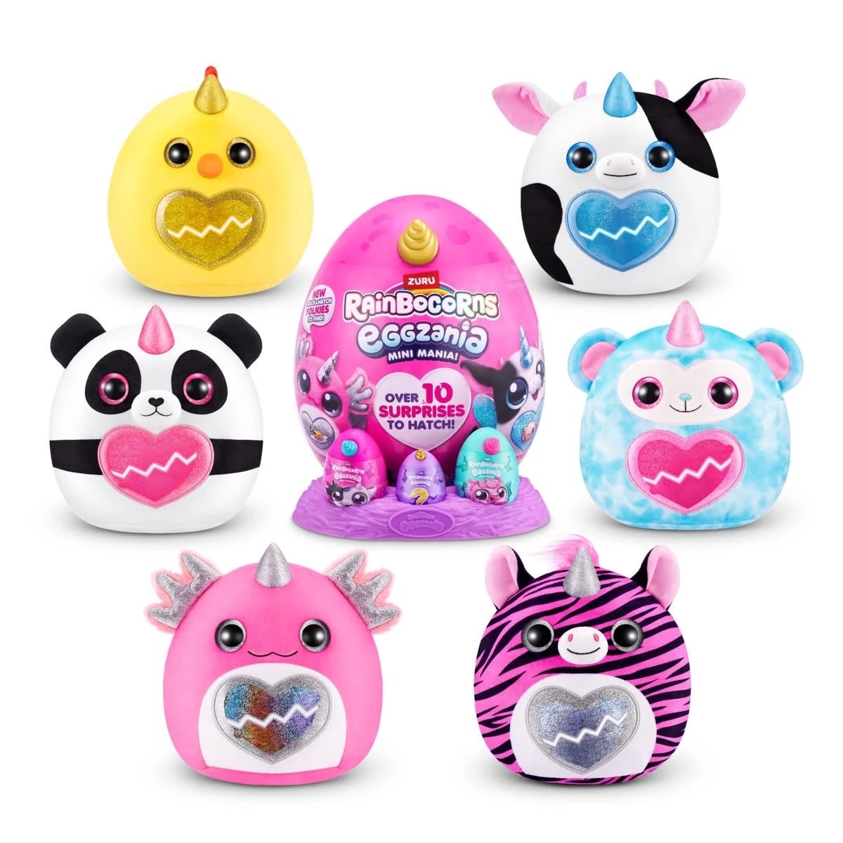1 Zuru Rainbocorns Eggzania Mini Mania! Playset - Assorted, 1 of 10