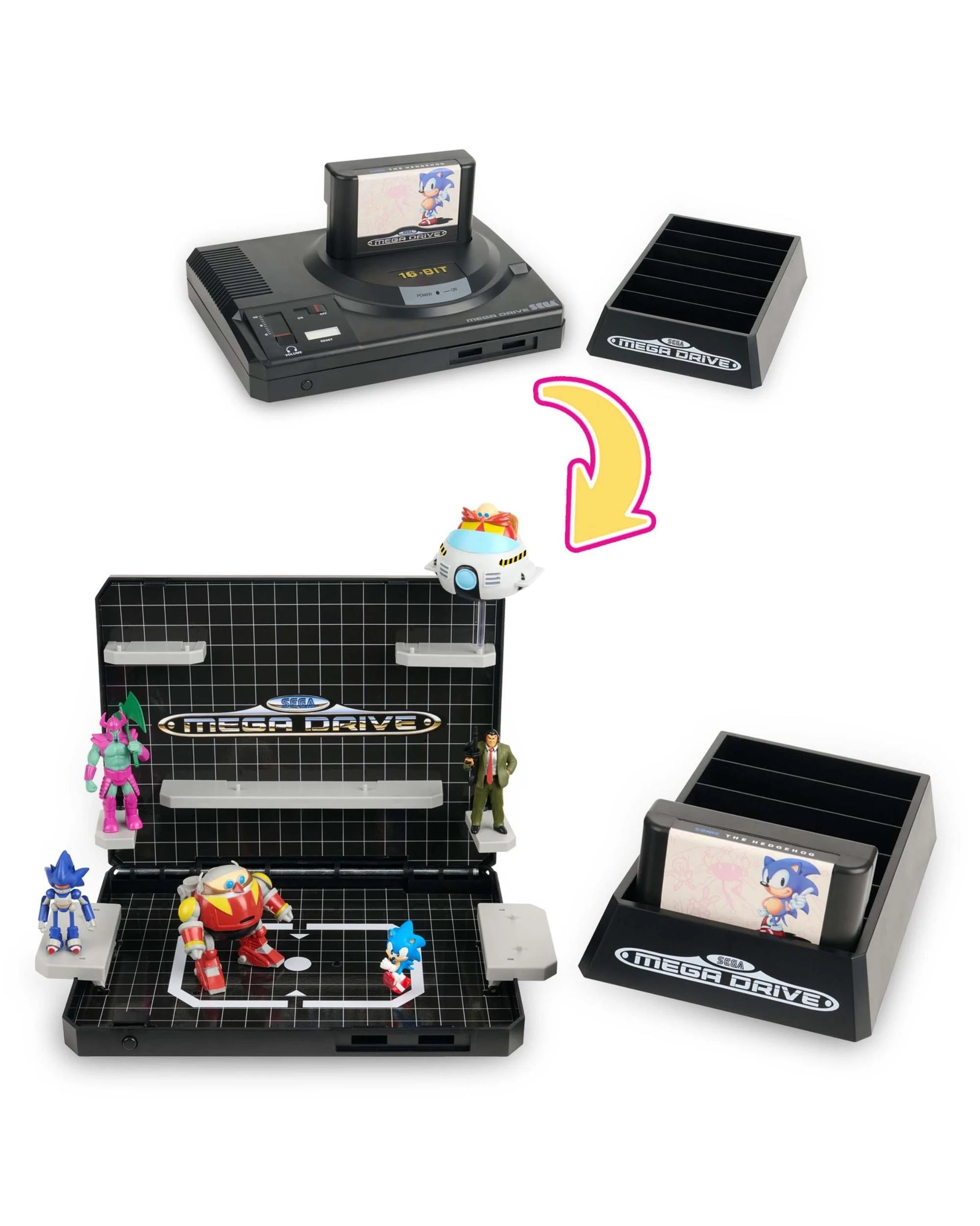 5 Console Heroes Sega Mega Drive Supervillain Bundle Diorama, 5 of 10