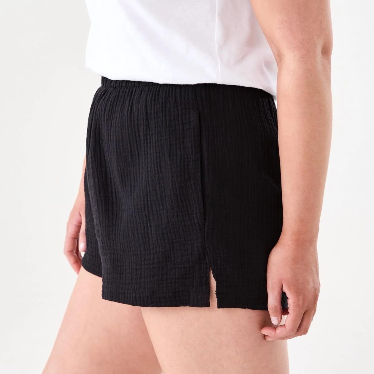 2 Double Cloth Shorts BLACK, 2 of 6