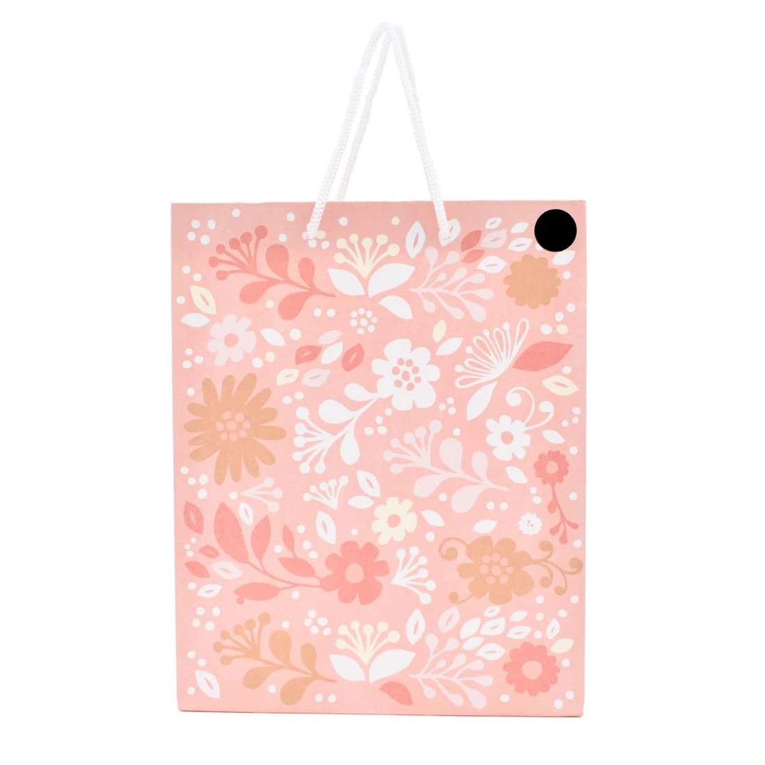 2 Hallmark Medium Pink Floral Gift Bag, 2 of 3