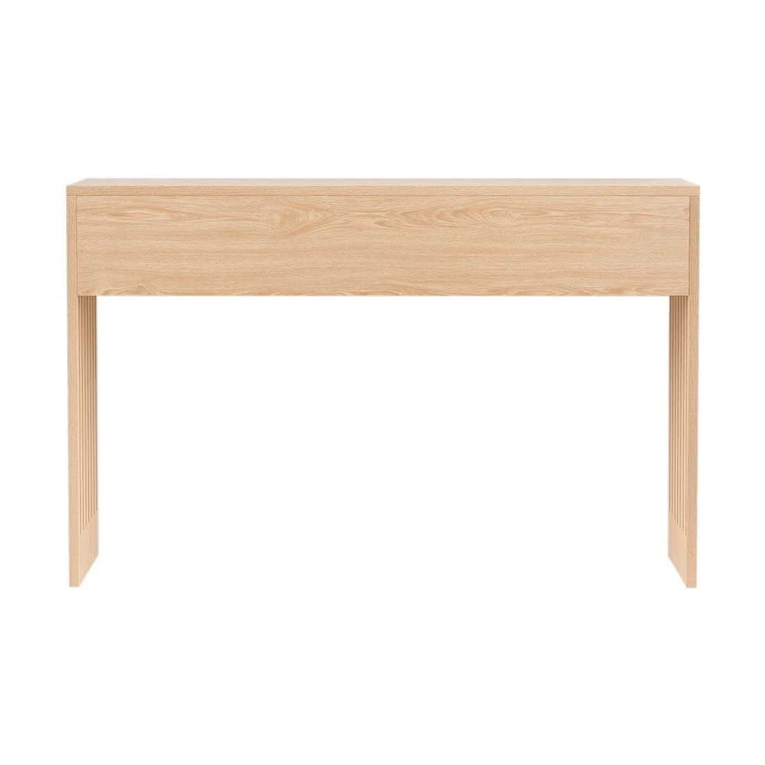 5 Artiss Console Table Hallway Fluted 120CM - Brown, 5 of 8