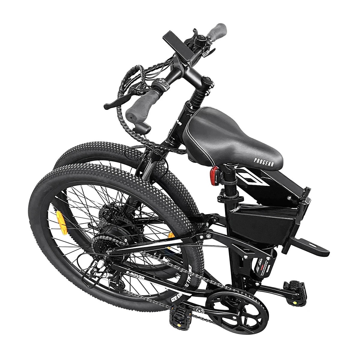 9 Progear E-Rover Electric Folding MTB 26" - Gloss Black, 9 of 9