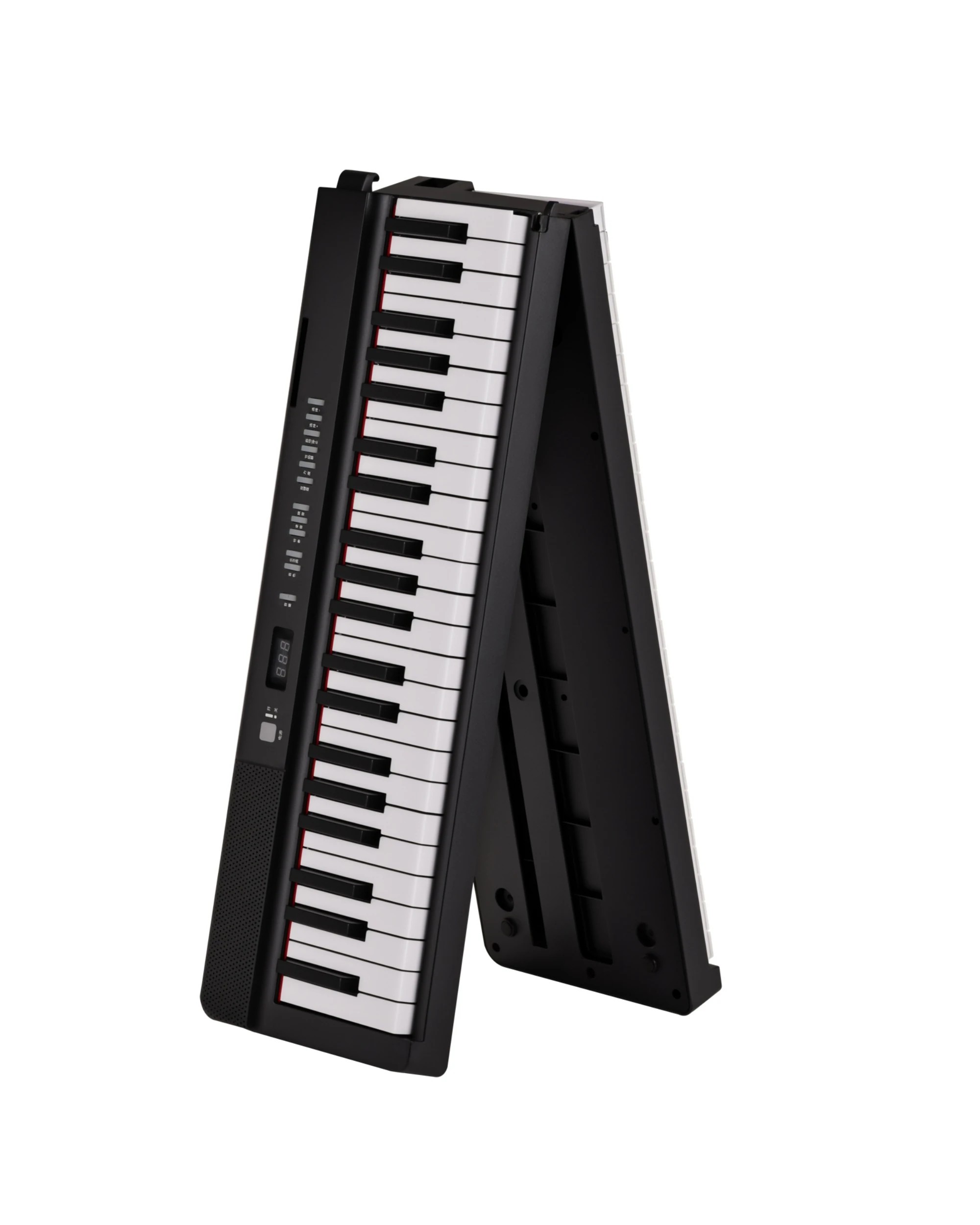 5 Advwin 88-Key Foldable Electronic Keyboard Piano Portable Full-size Semi Weighted Digital Piano, 5 of 10