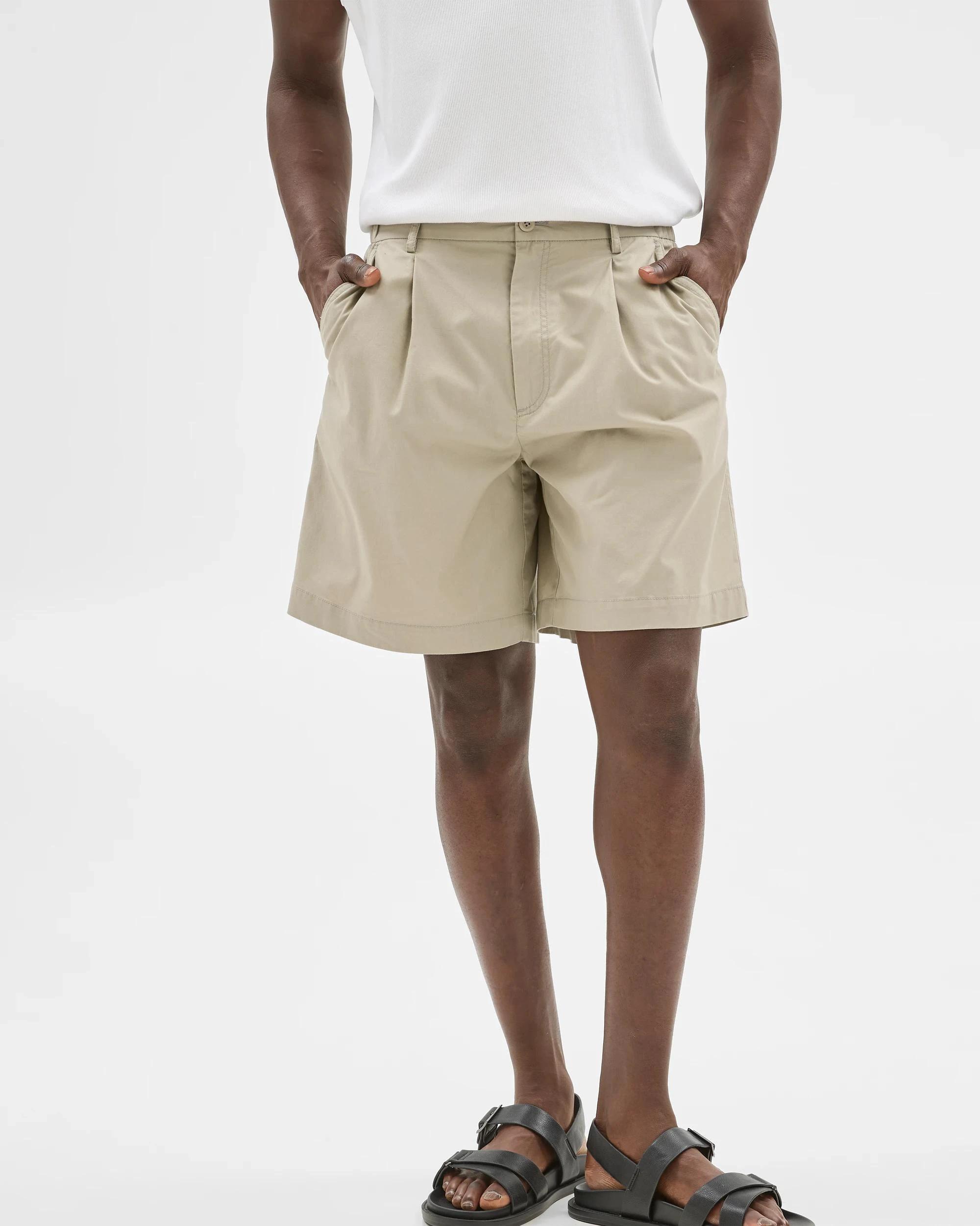 2 Australian Cotton Bermuda Shorts - Commons SAND, 2 of 7