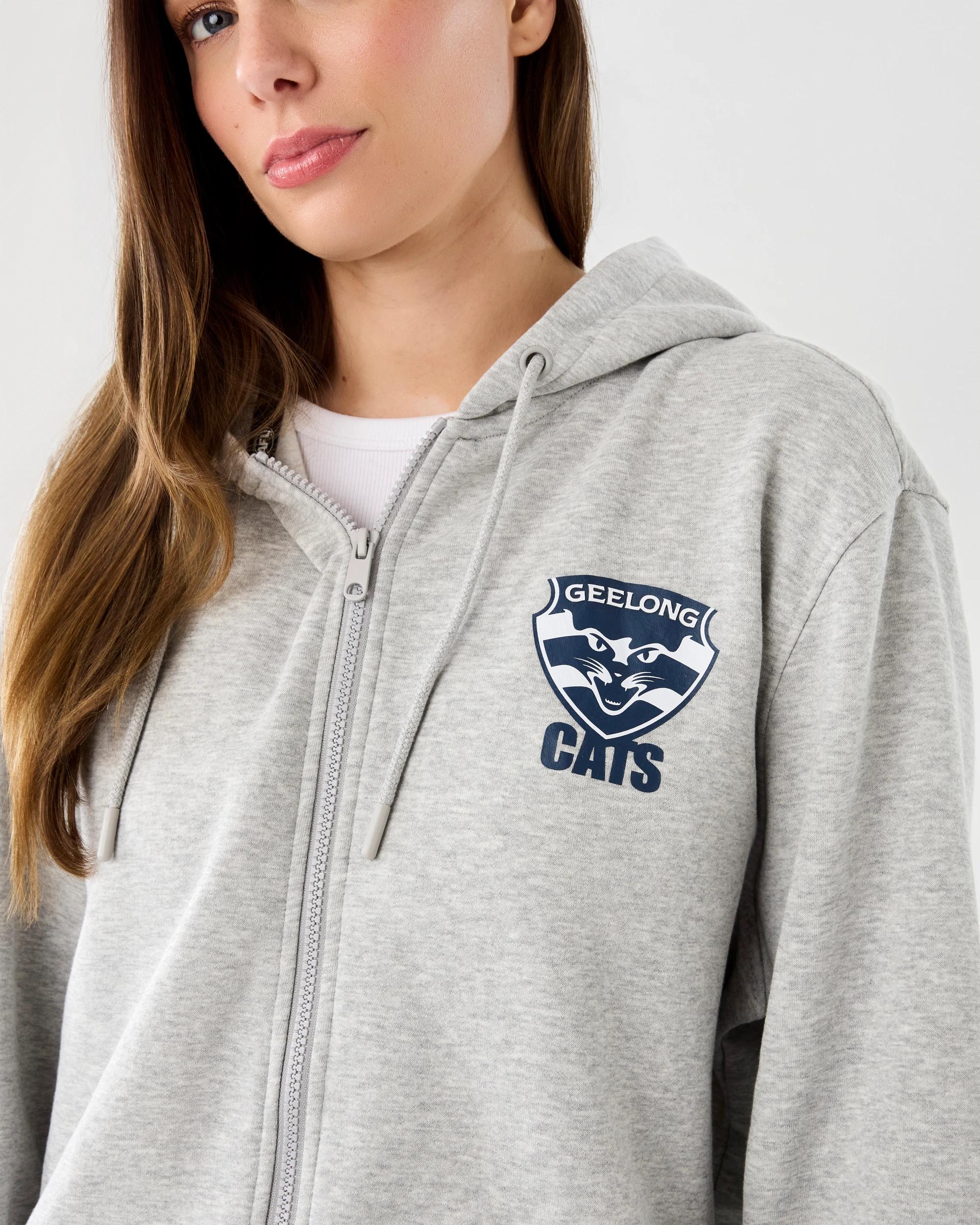 5 Official AFL Adult Zip Through Hoodie Geelong, 5 of 7