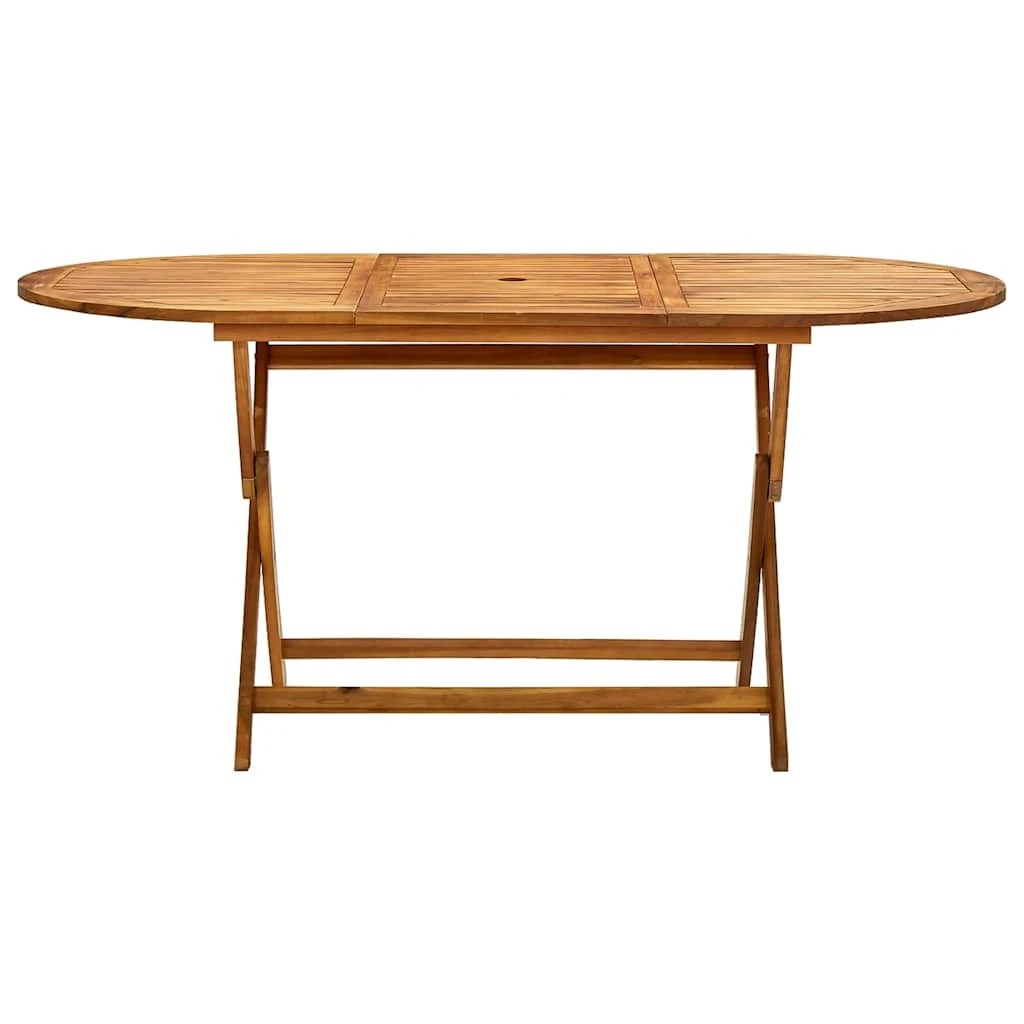 1 Vidaxl Garden Table Wooden Table - Brown, 1 of 6