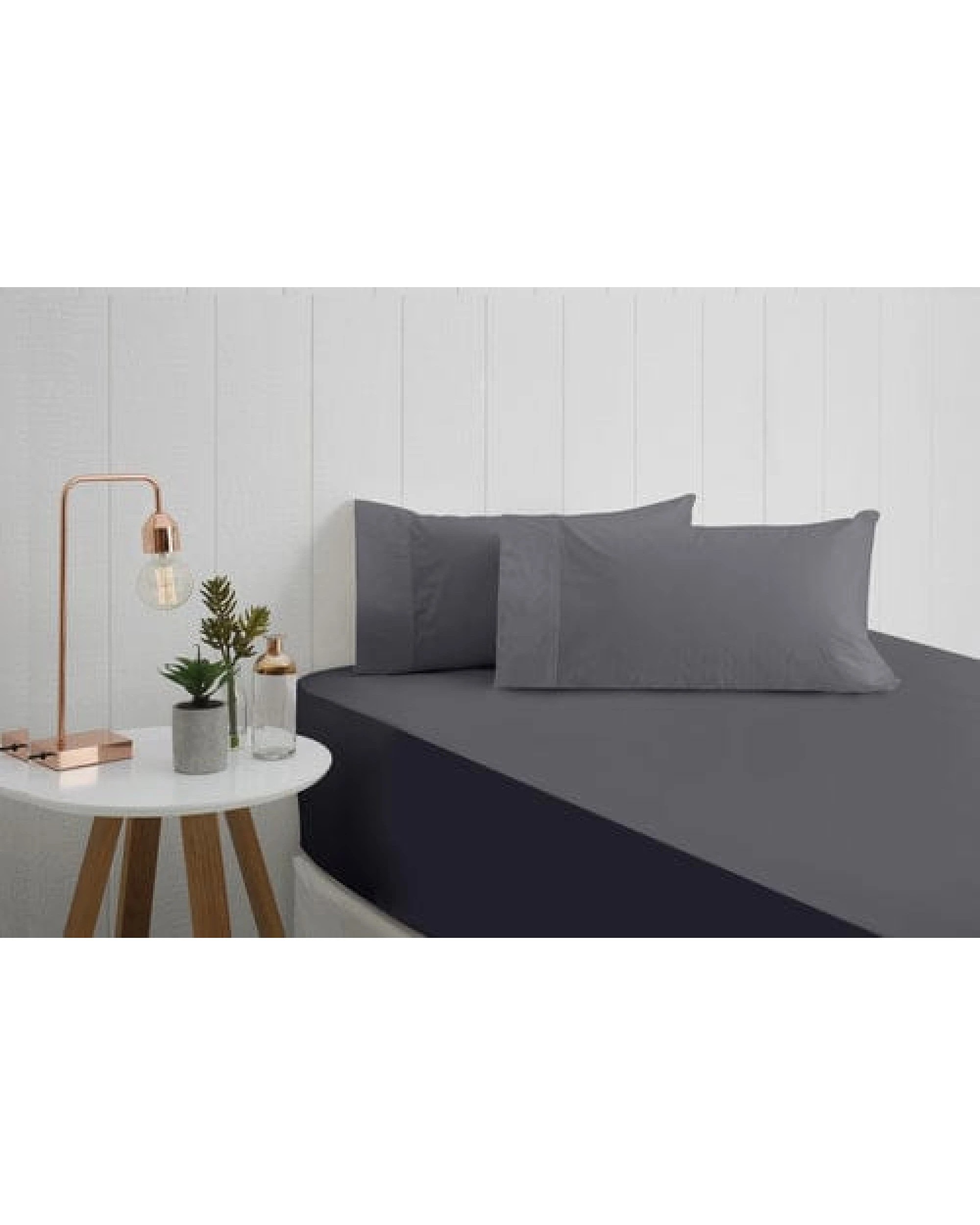 2 Odyssey Living Bamboo Blend Quilt Cover Set - Queen Bed - Black, 2 of 3