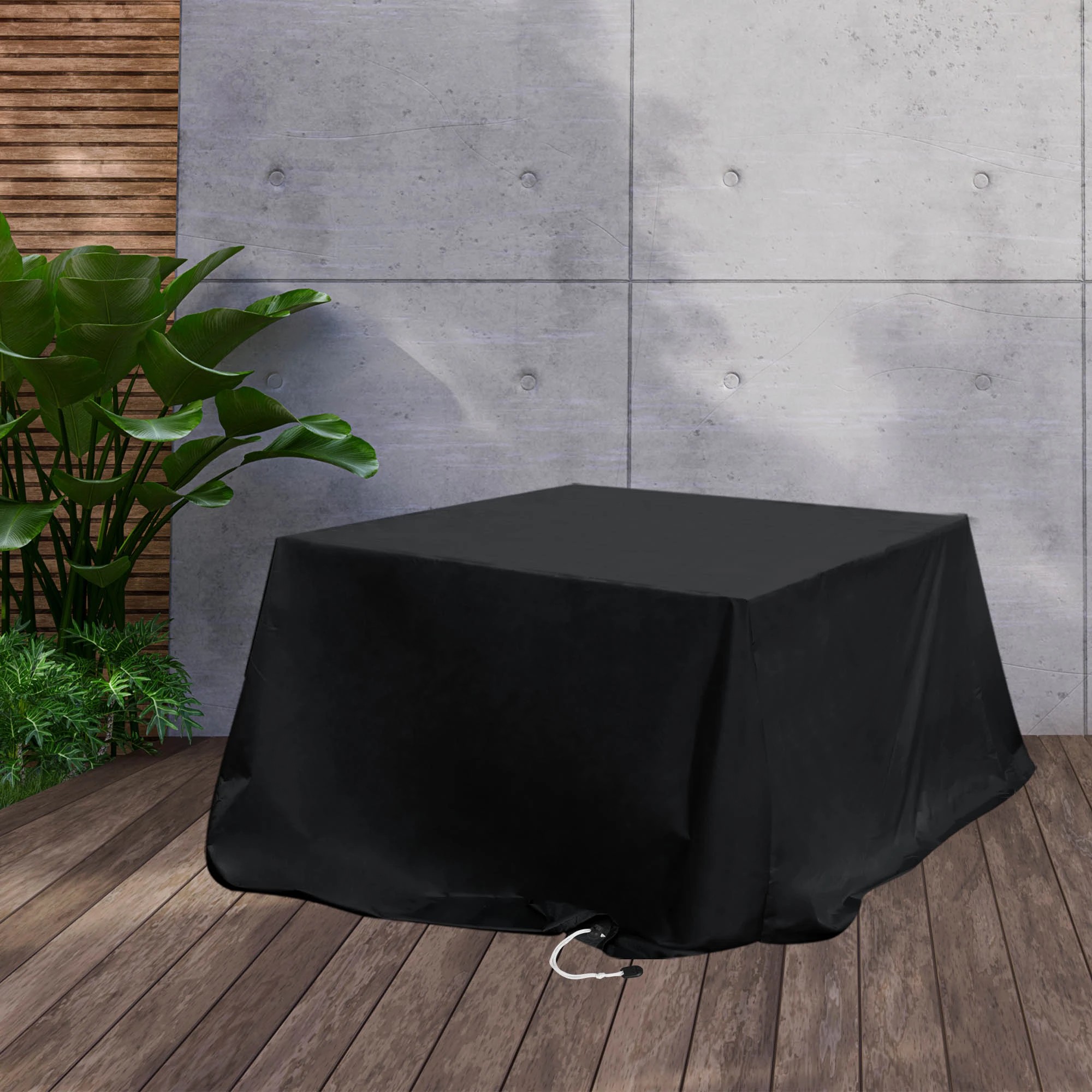 7 Marlow 150x150x75cm Outdoor Funiture Cover - Black, 7 of 7