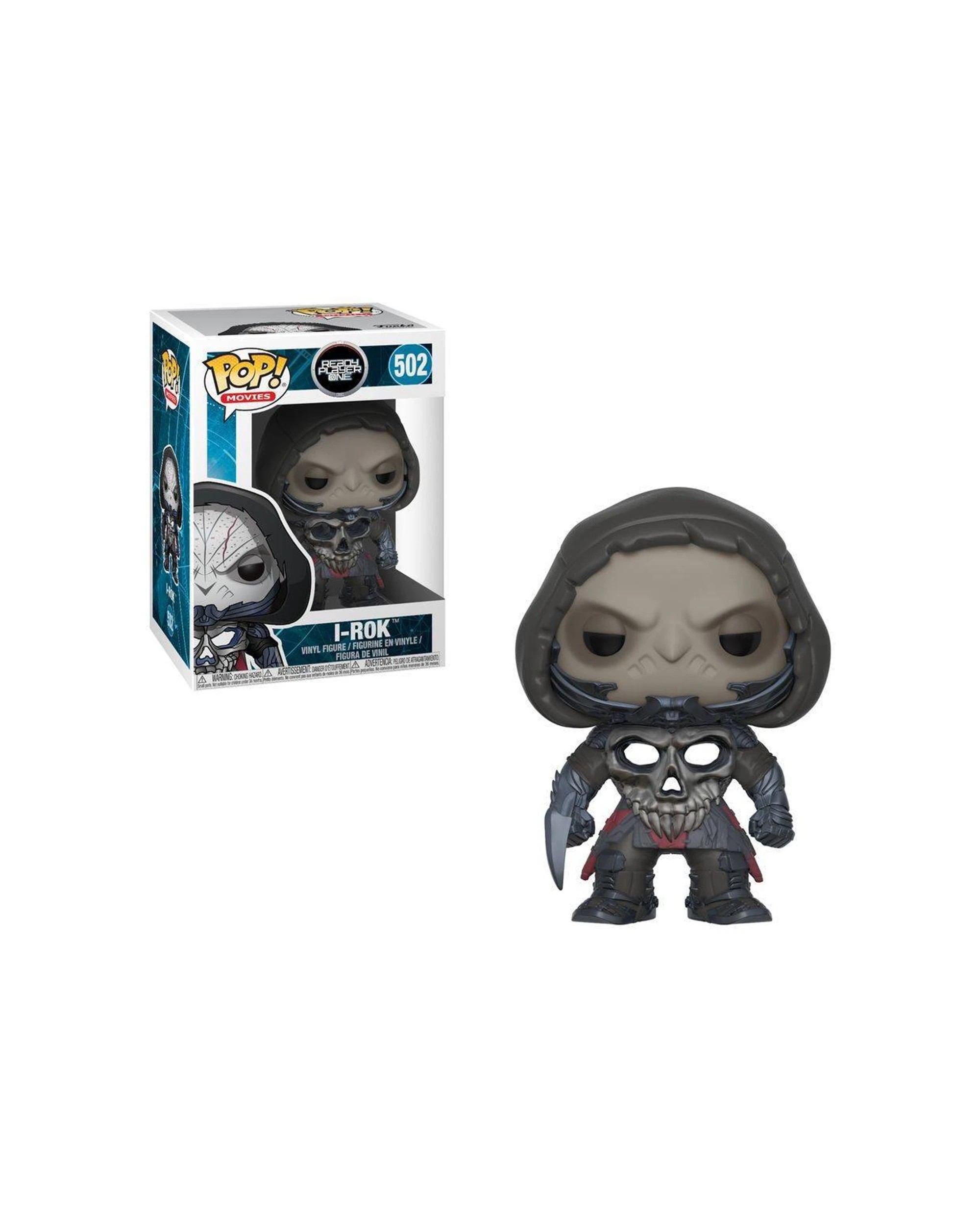 1 Pop Vinyl Figurine Ready Player One - I-R0k 10cm Plastic Collectable Figure - Multi, 1 of 3