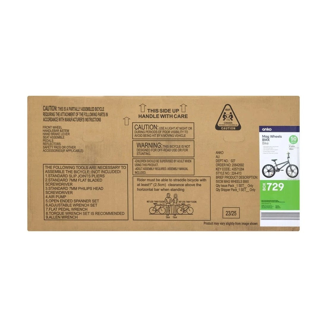 7 50cm Mag Wheels BMX Bike, 7 of 7