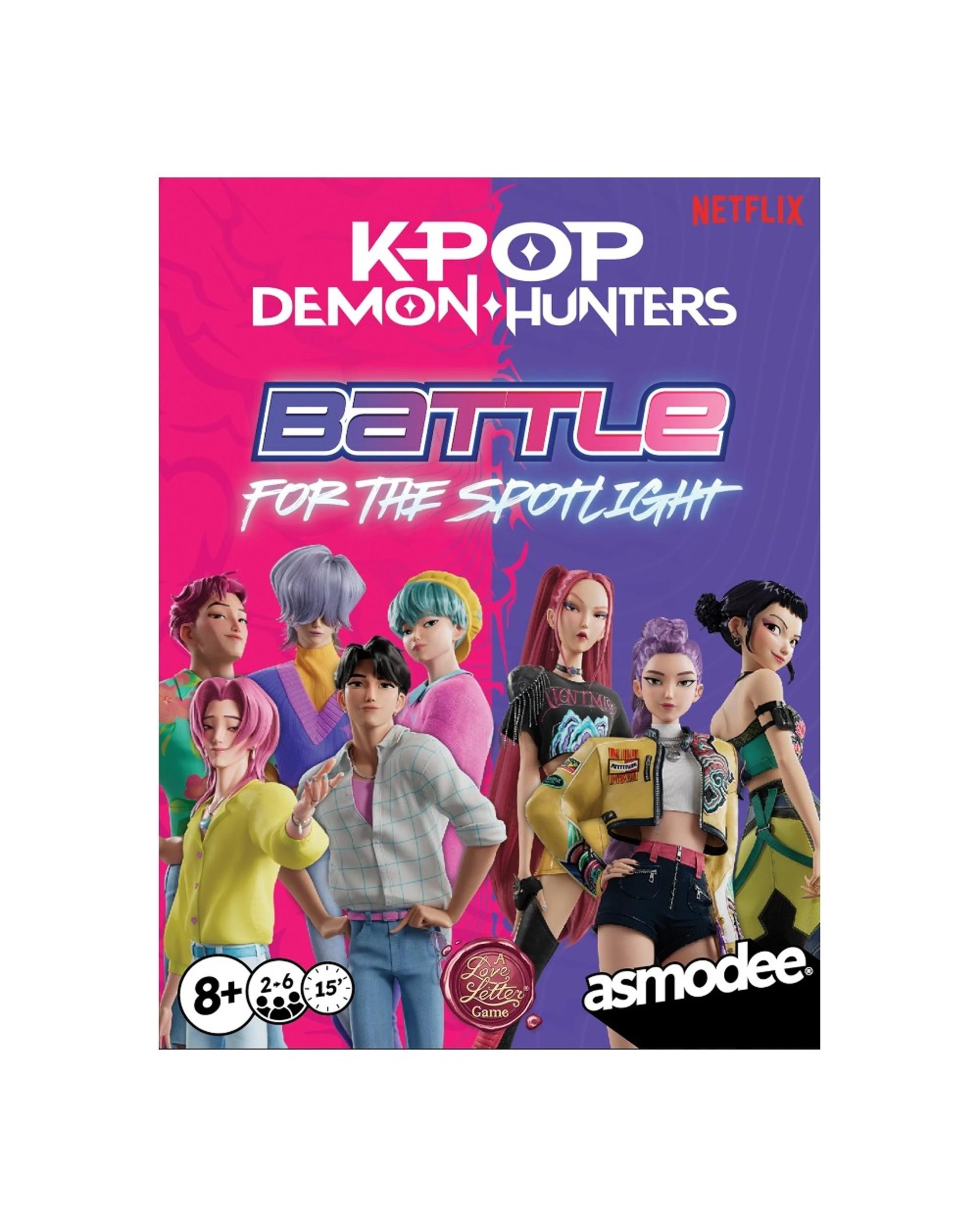 8 K-POP Demon Hunters Battle For The Spotlight: A Love Letter Card Game, 8 of 9