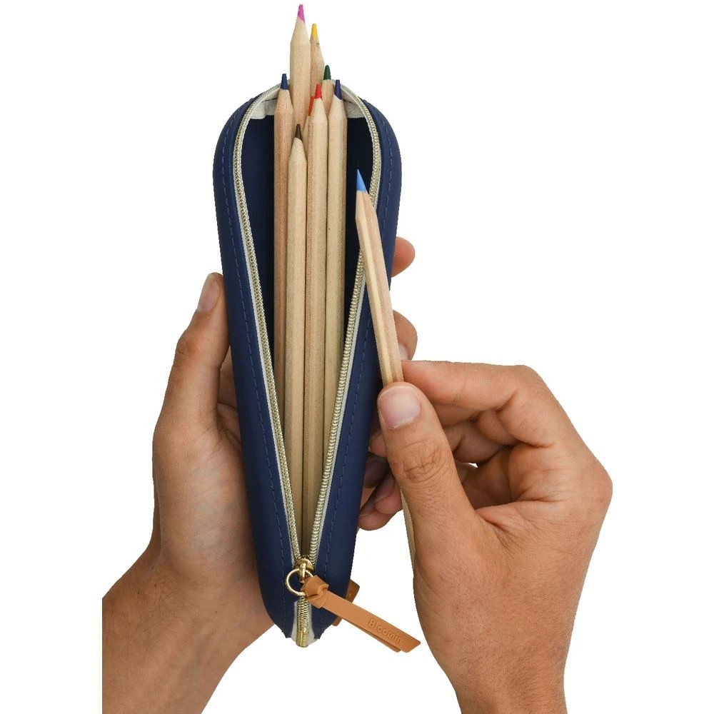 2 Bloomin Tray Pencil Case Navy Blue, 2 of 4