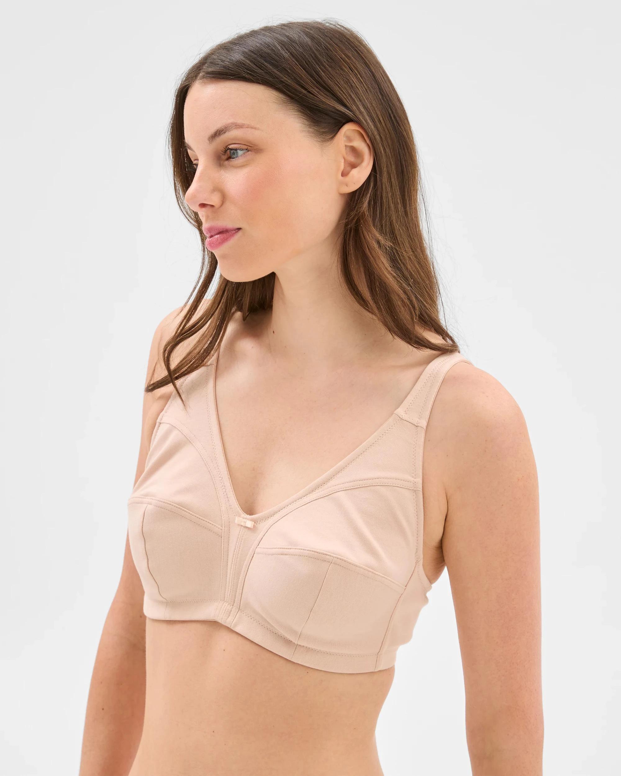 4 Target Lena Cotton Wirefree Bra TAUPE, 4 of 4