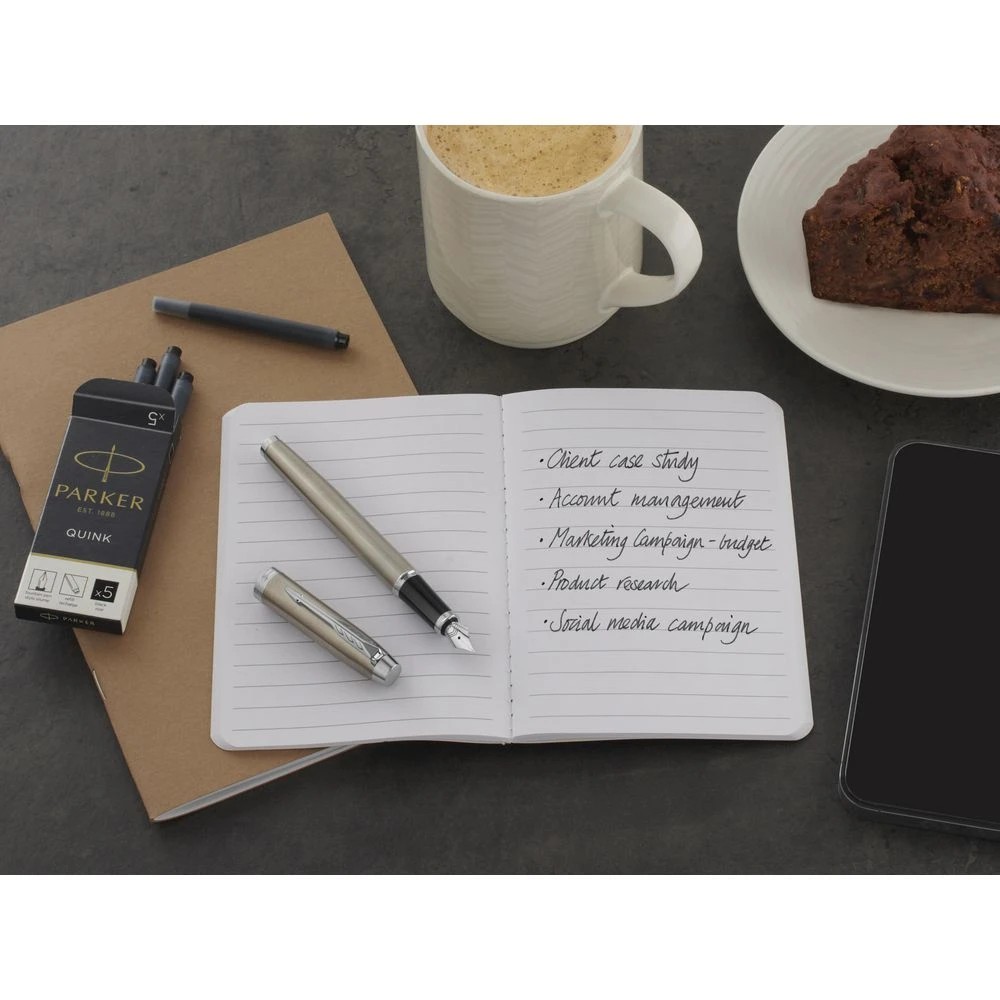 5 Parker Quink Ink Cartridges Black 5 Pack, 5 of 6