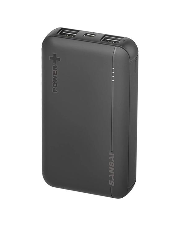 Sansai Power Bank Compact USB-C 6000mAh 22.5W With Kickstand LED - Assorted