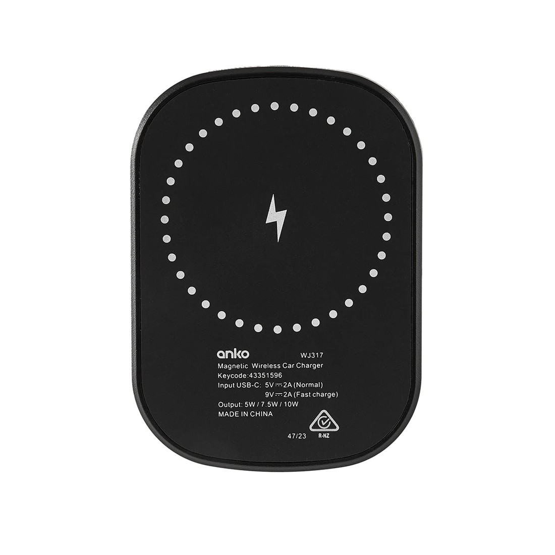 4 Magnetic Car Charger - Black, 4 of 8