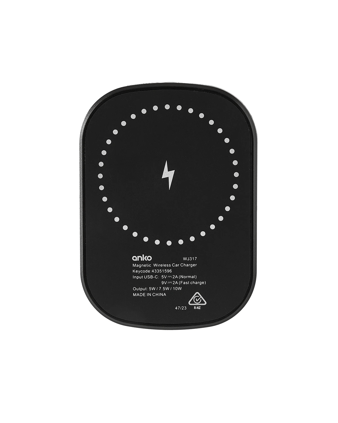 4 Magnetic Car Charger - Black, 4 of 8