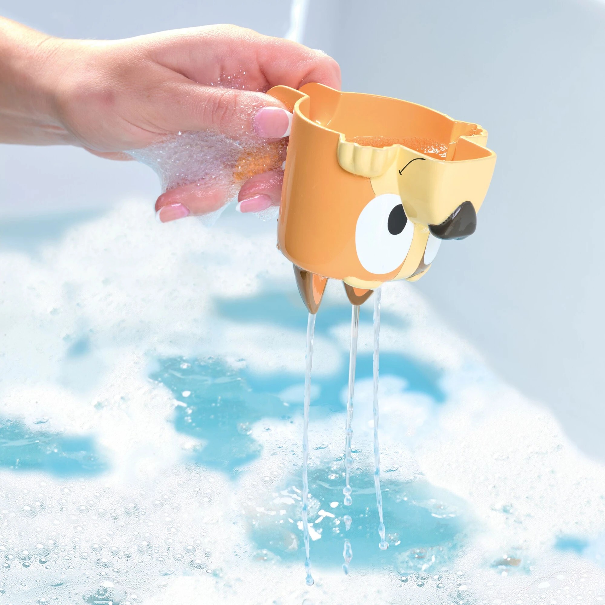 4 Bluey Family Stack & Pour Bath Toy
 - Multi, 4 of 9