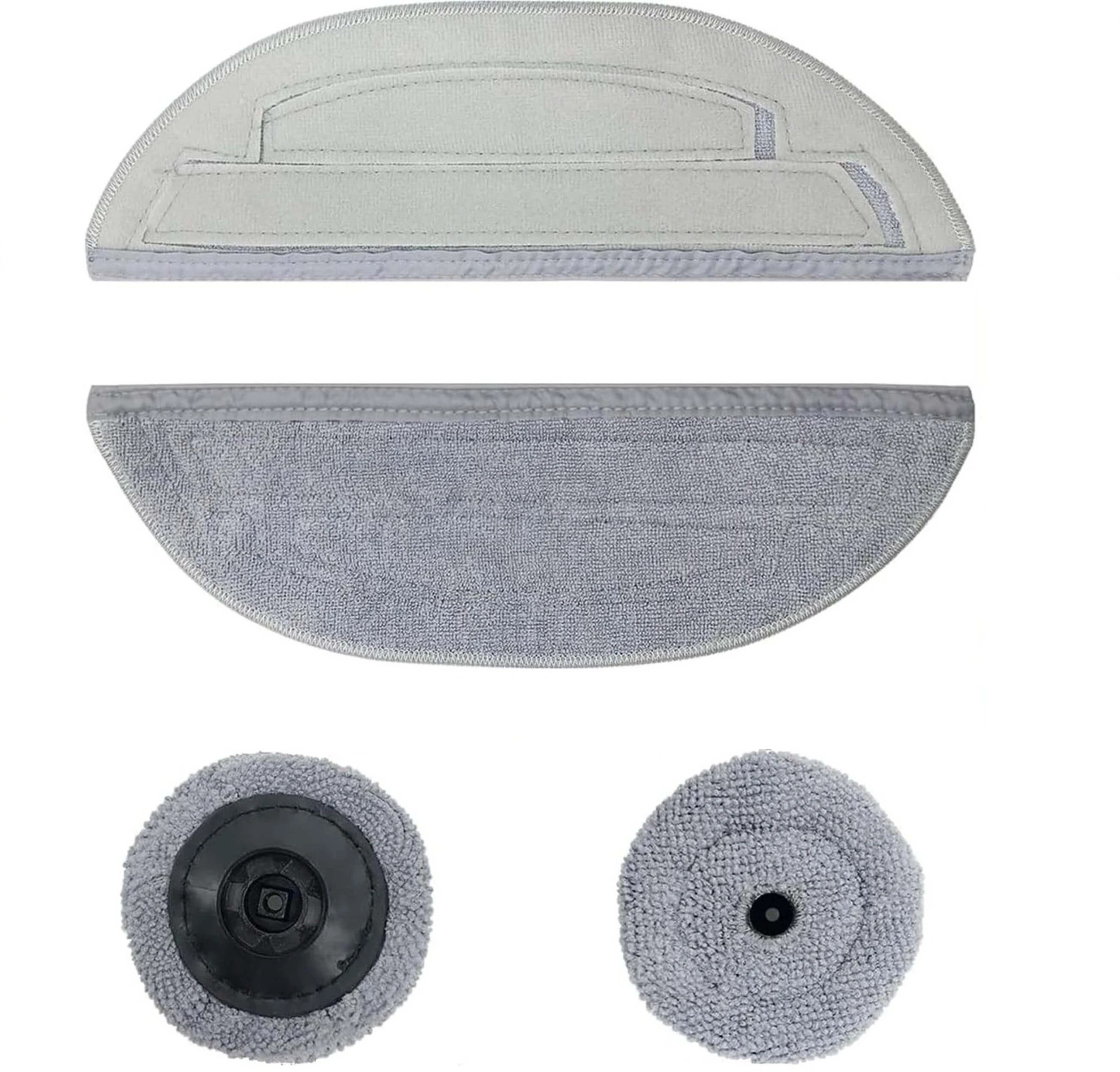 2 Hygieia 6pk VibraRise & Edgewise Mop Cloths For Roborock S8 MaxV Ultra & S8 Max Ultra Robots - Grey, 2 of 3