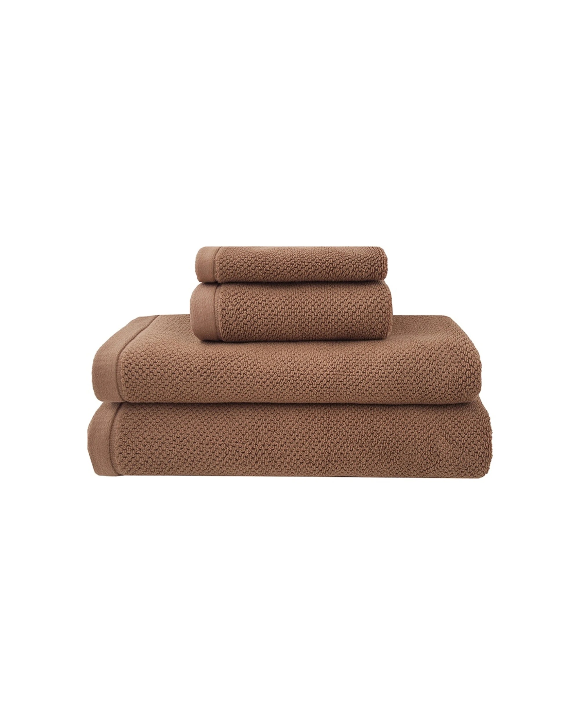 3 Bambury Angove Bath Towel 600gsm Soft Absorbent Cotton - Brown, 3 of 4