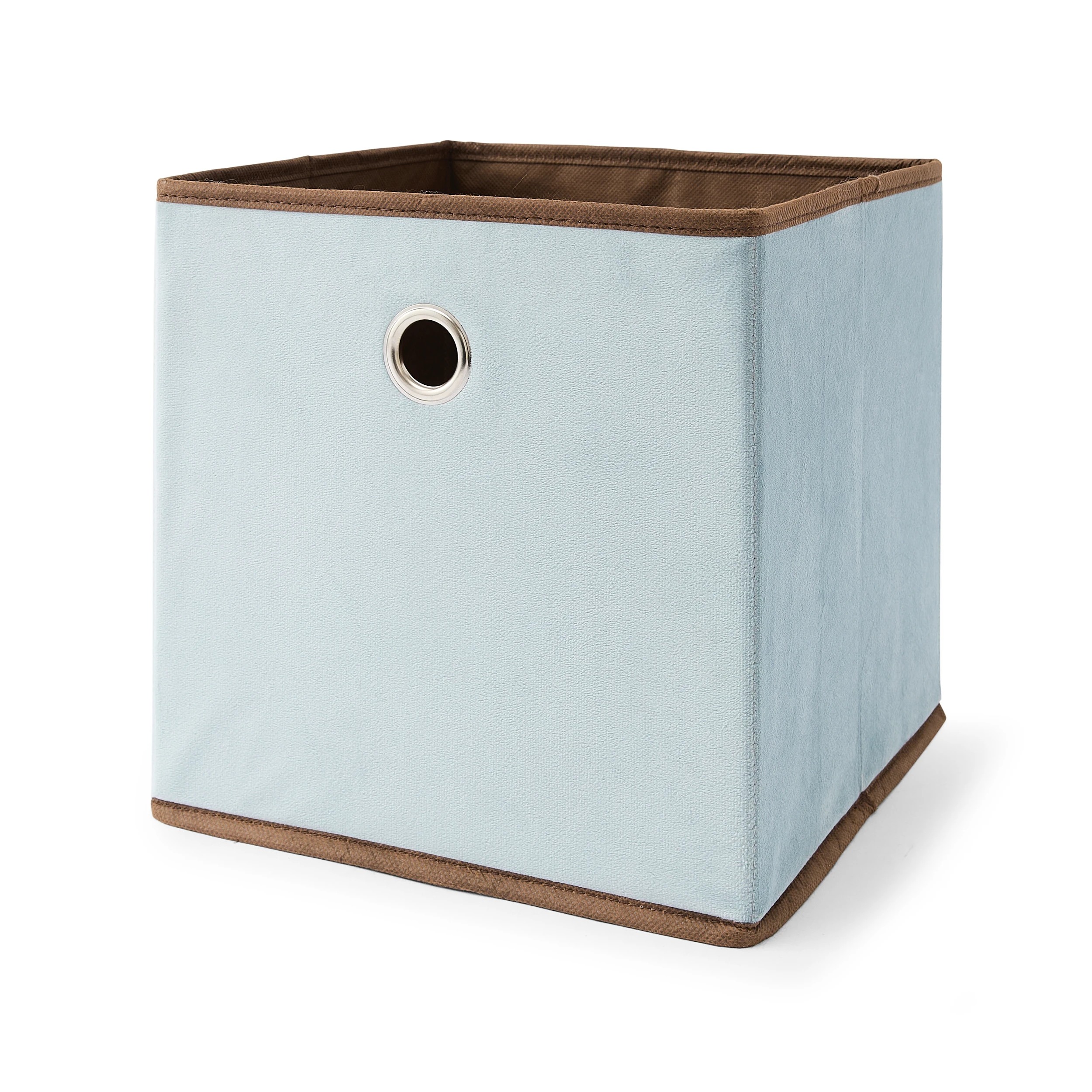 1 Collapsible Storage Cube - Blue, 1 of 6