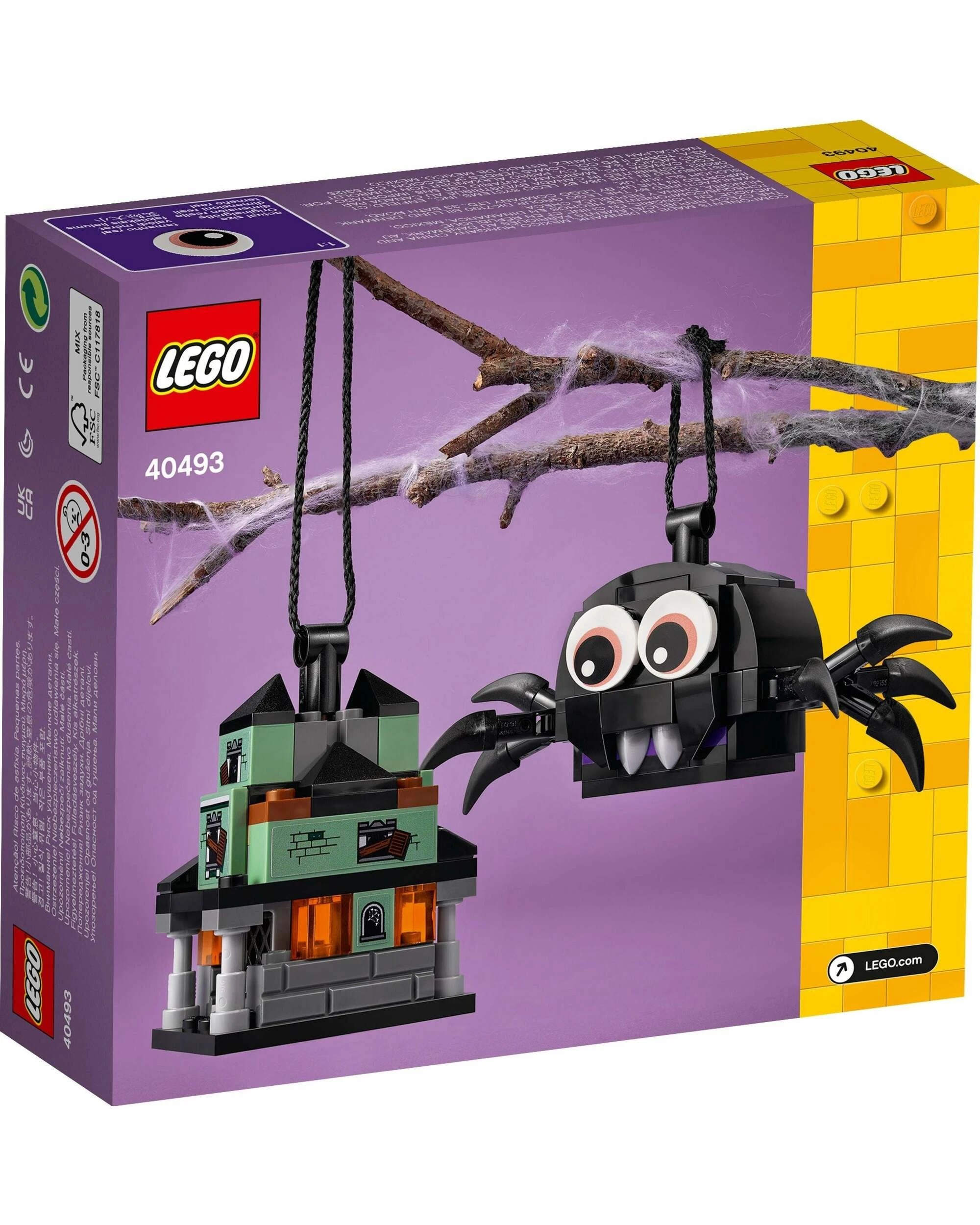 2 LEGO 40493 Spider & Haunted House Pack, 2 of 5