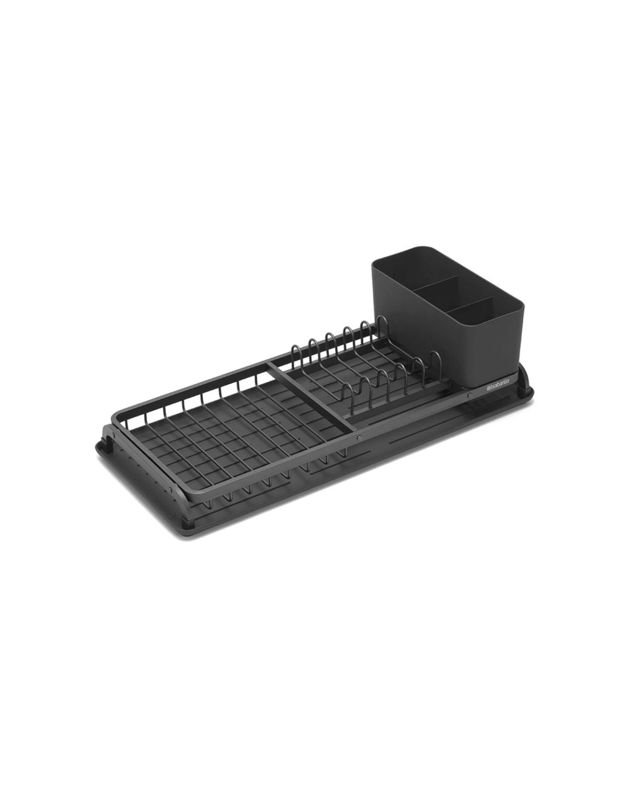 1 Brabantia Compact Dish Drying Rack Space Saving Kitchen Tool Removable Cut - Grey, 1 of 1