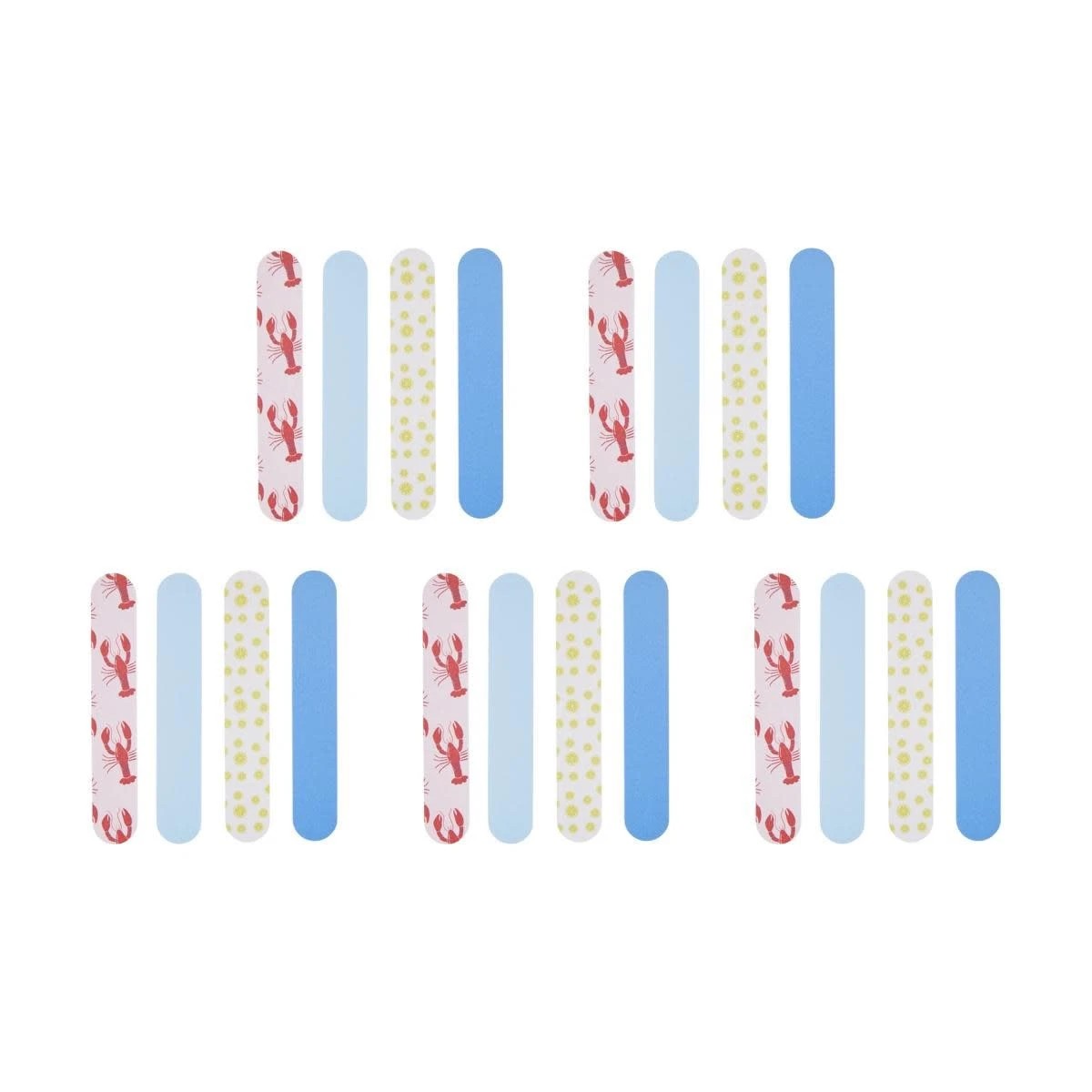 2 OXX Cosmetics 20 Piece La Dolce Vita Nail File Set, 2 of 3
