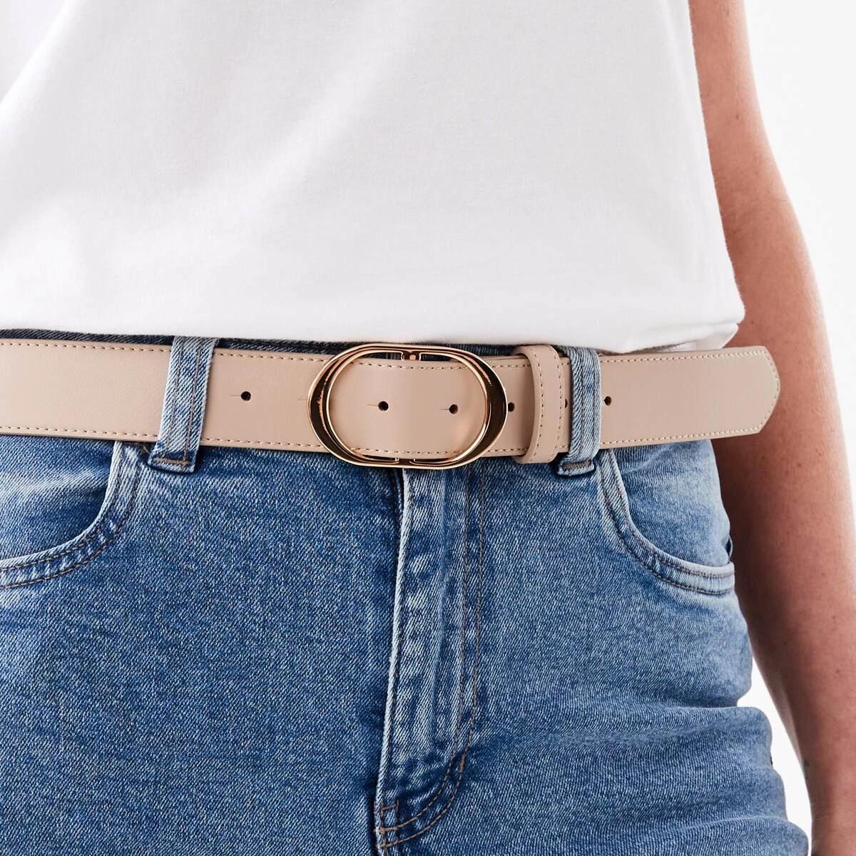 3 Double D Belt BEIGE, 3 of 3