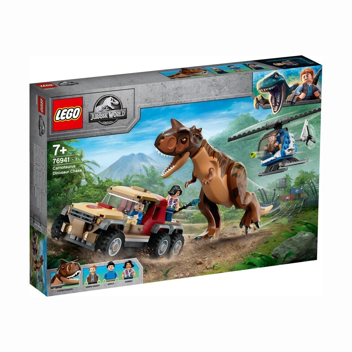 1 LEGO Jurassic World Carnotaurus Dinosaur Chase 76941, 1 of 7