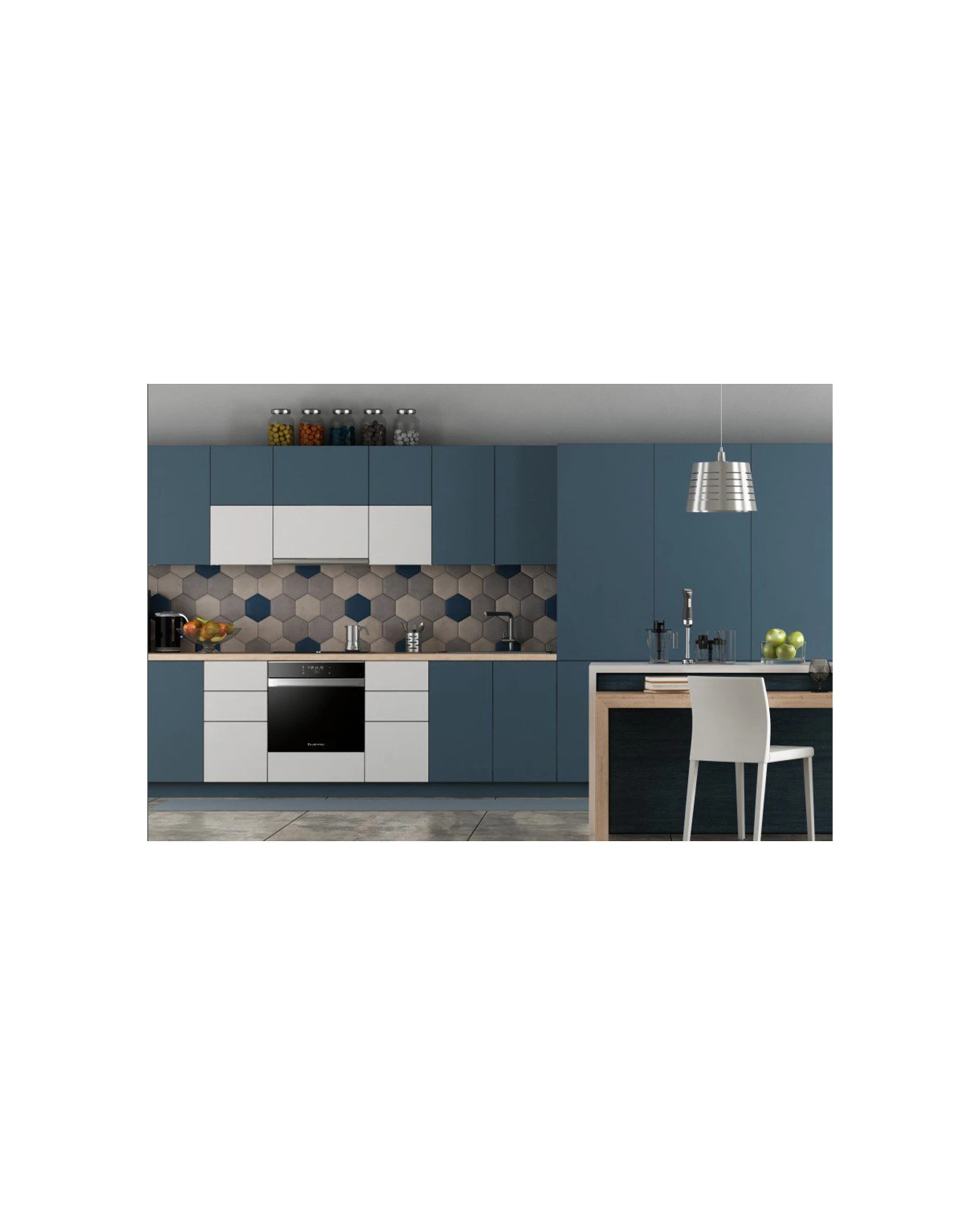 3 Kleenmaid Slide Out Reversible Vent Rangehood 60cm with Twin Motors Exhuast - Silver, 3 of 4