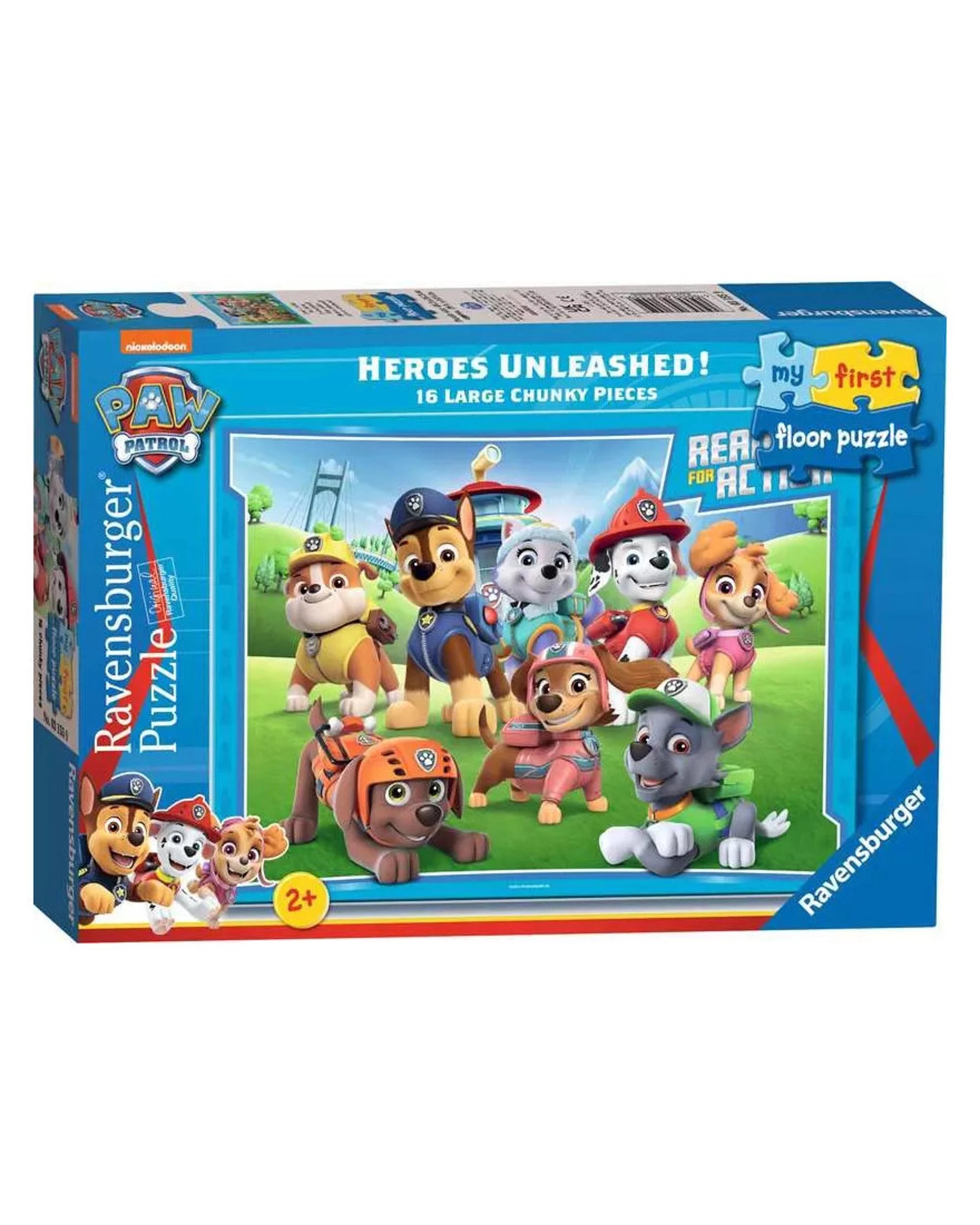 1 Ravensburger Paw Patrol My First 16 Piece Floor Puzzle, 1 of 2