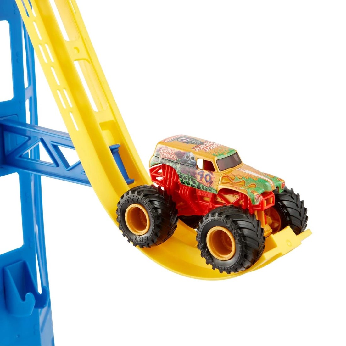 6 Monster Jam Garage Grave Digger Playset, 6 of 9