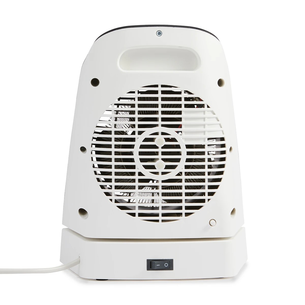 5 Oscillating Fan Heater - Black and White, 5 of 9