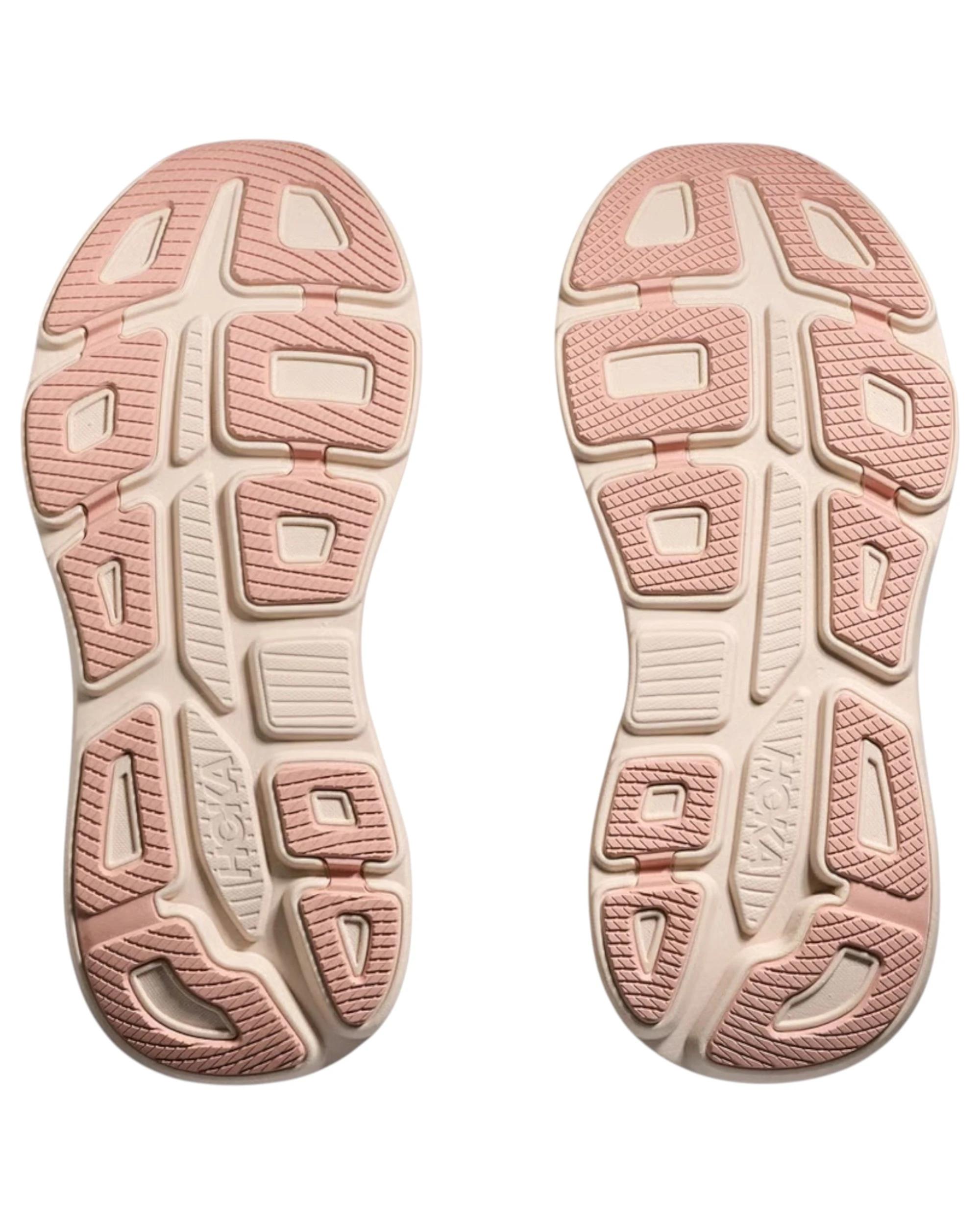 2 Hoka Womens Bondi 9 Athletic Running Shoes ROSE LATTE, 2 of 7