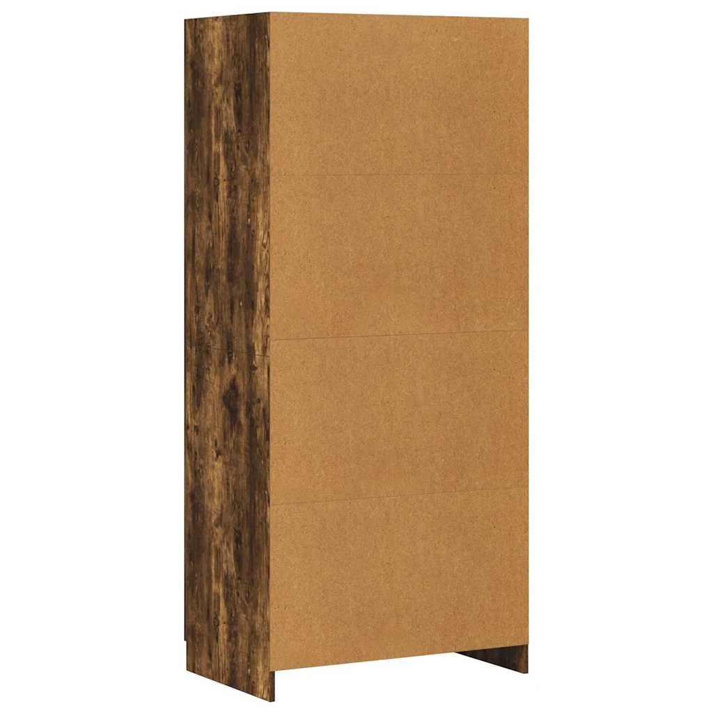 6 vidaXL Modern Wardrobe Doors - Brown, 6 of 9