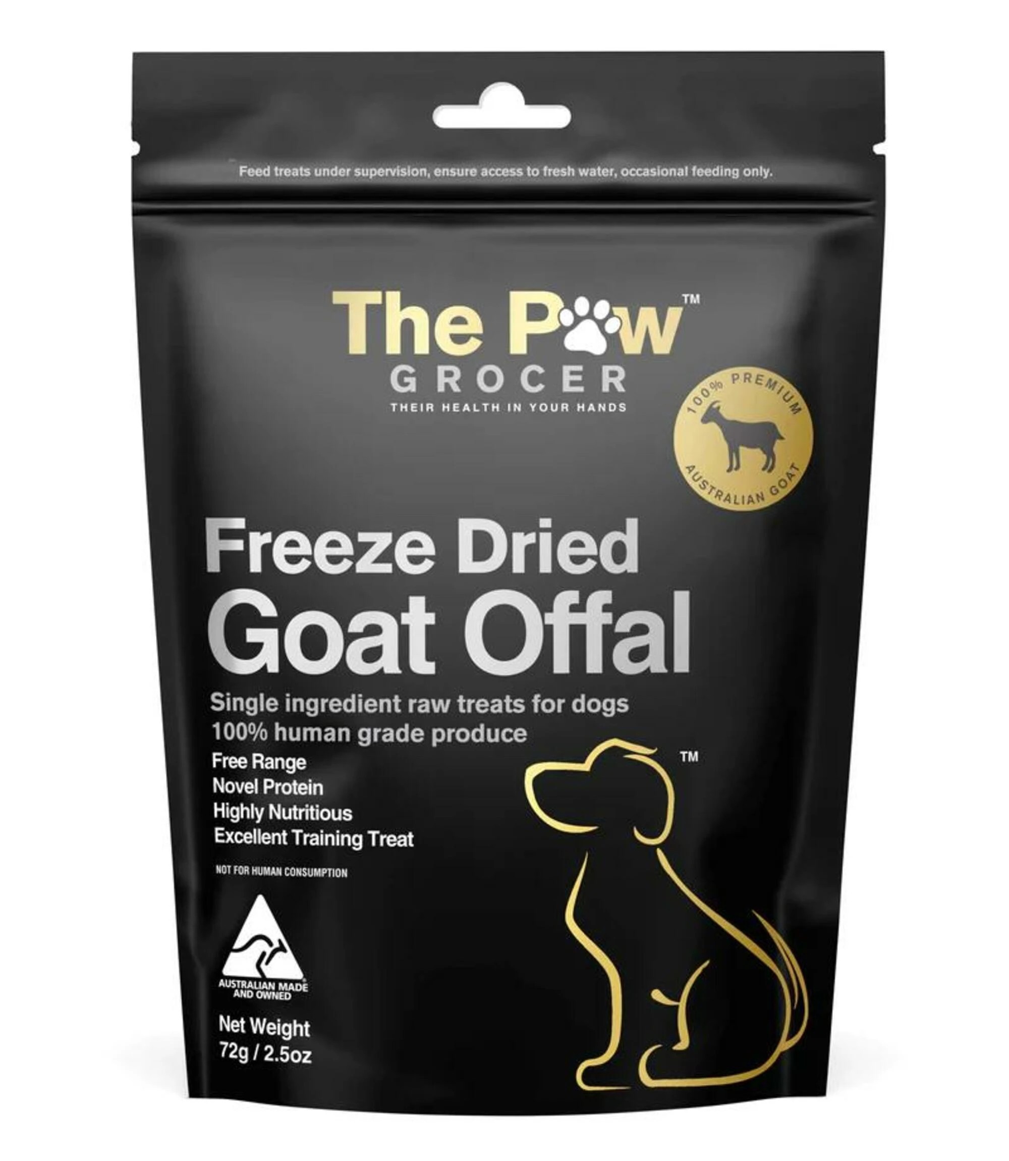 1 The Paw Grocer Goat Offal Dog Treats, 1 of 1