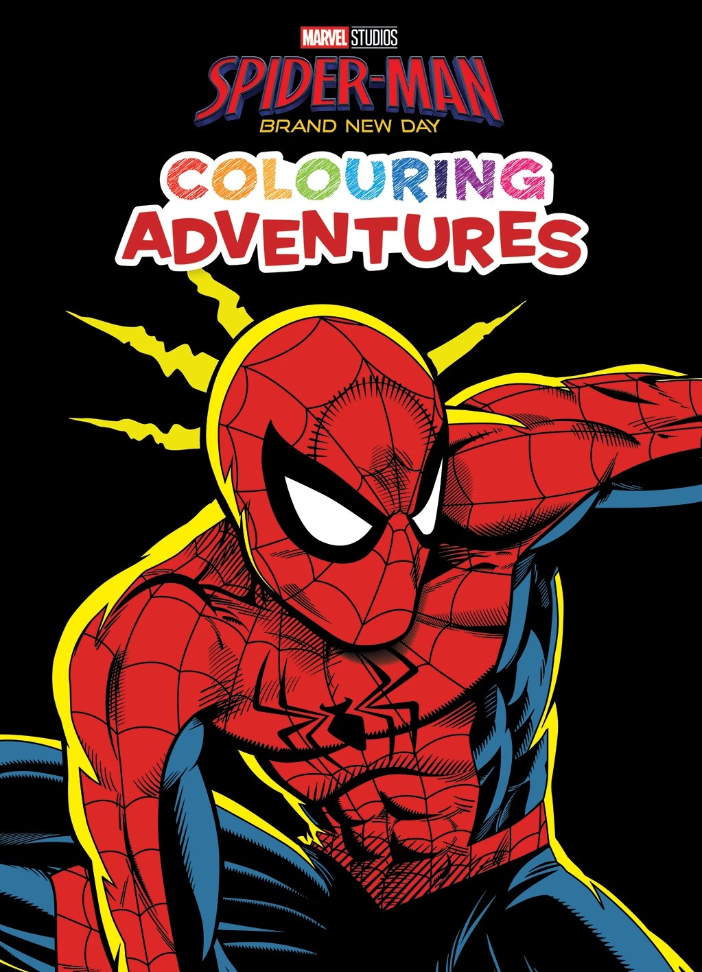1 Marvel Studios Spider-Man Brand New Day: Colouring Adventures - Book, 1 of 1