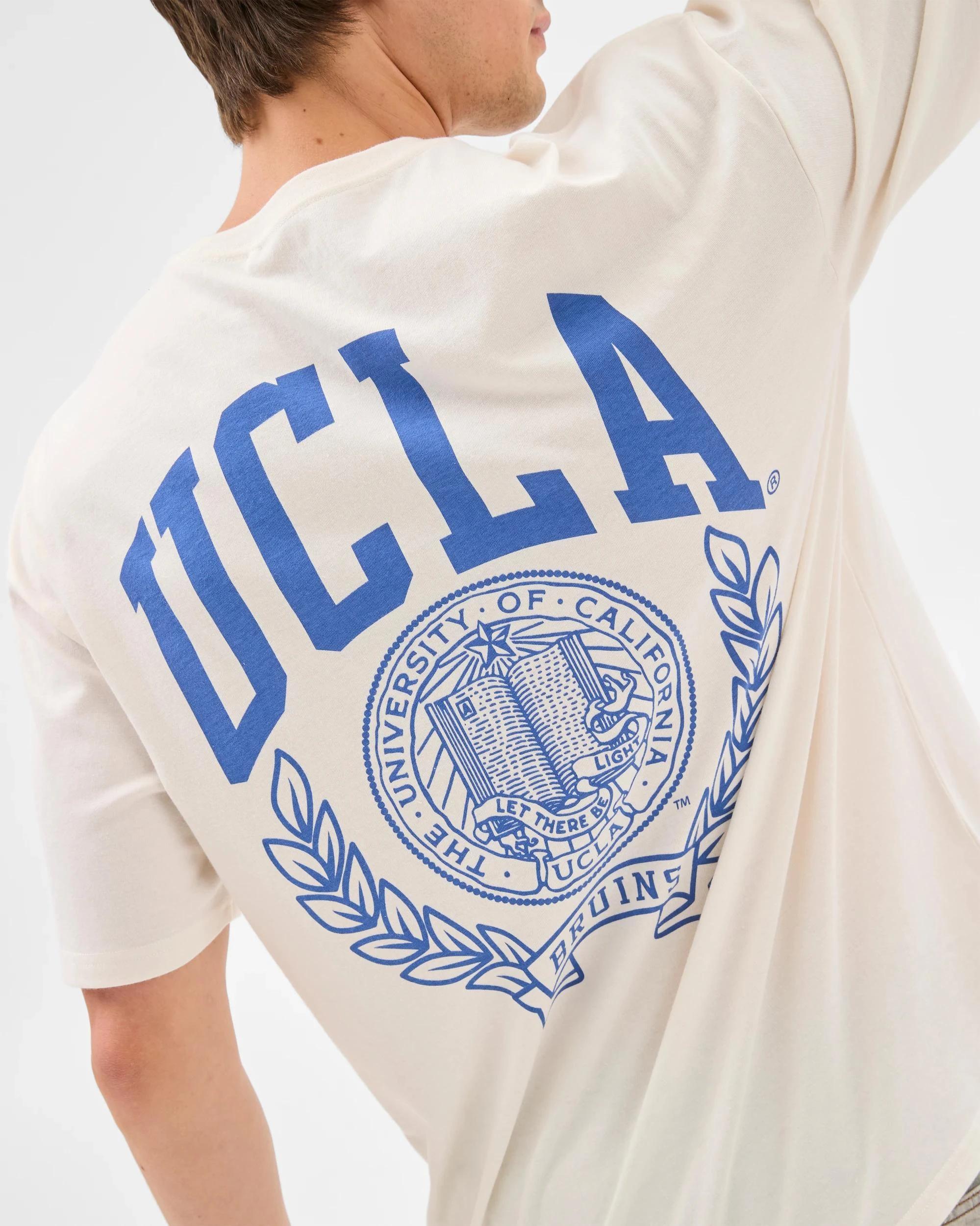 5 Licensed Relaxed Fit UCLA T-Shirt WHITE, 5 of 6